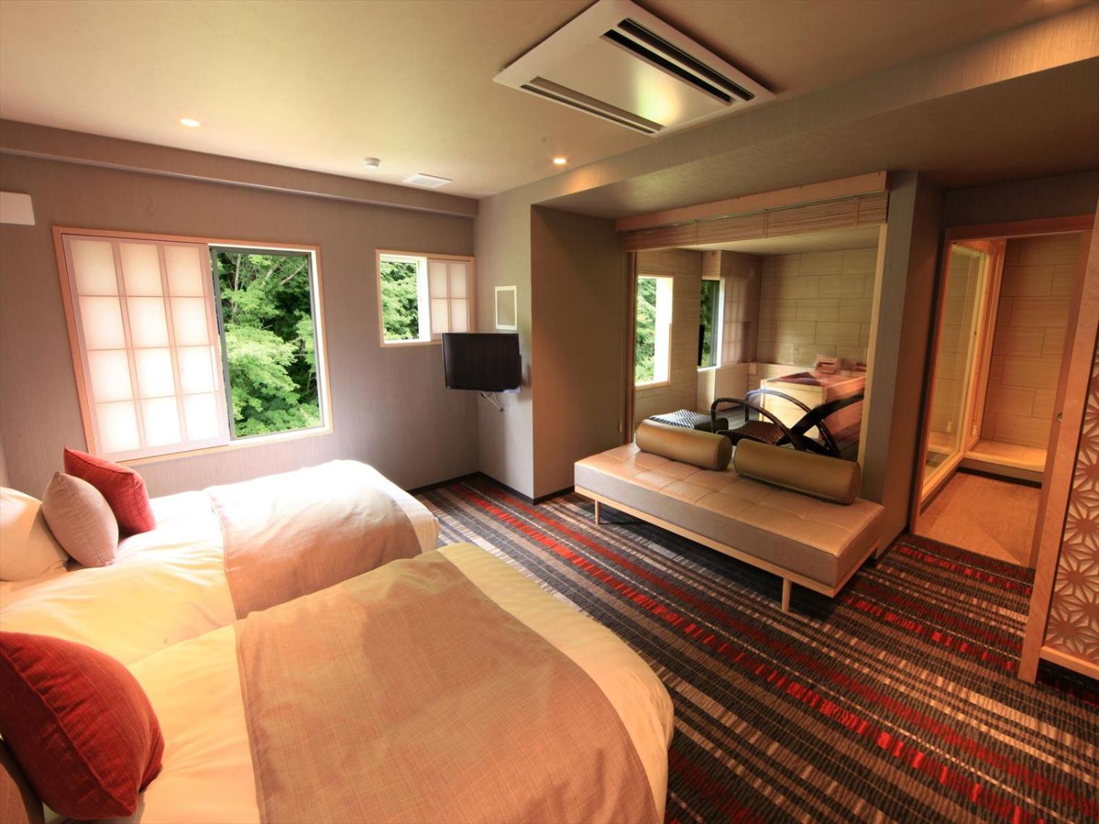 Twin Room with Forest View - Photo 2
