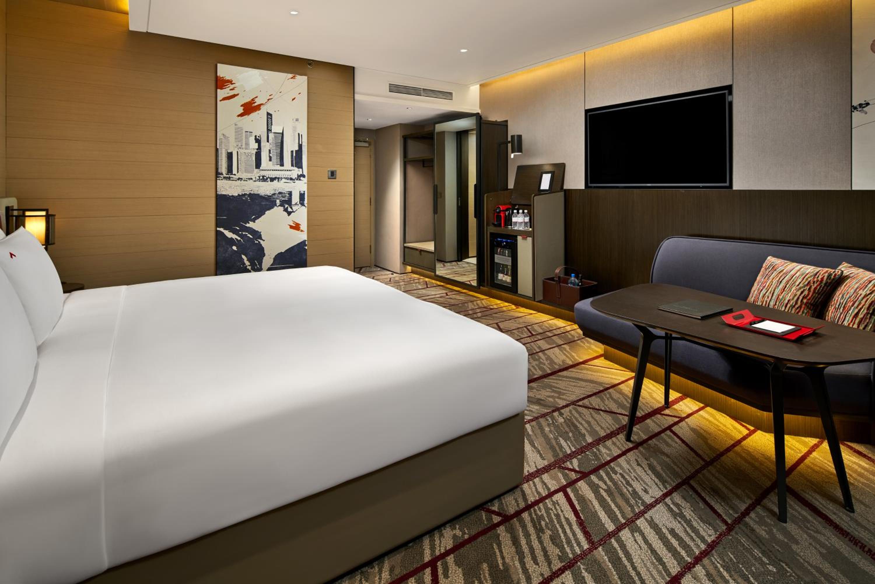 Premier Marina Bay, 1 King, Balcony, Marina Bay View