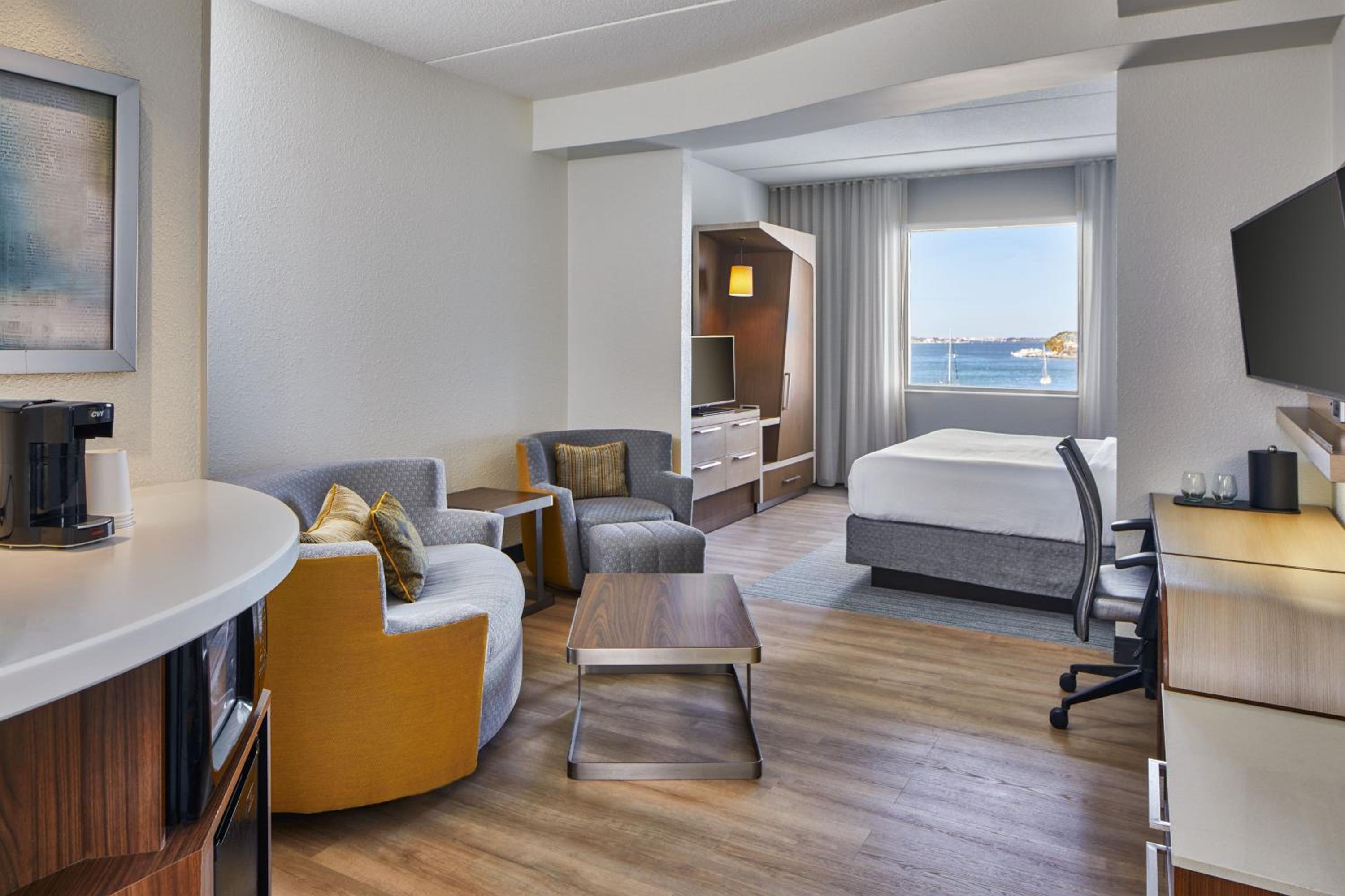 Studio with King Bed, Bathtub and Sofa Bed - Mobility Access/Hearing Accessible