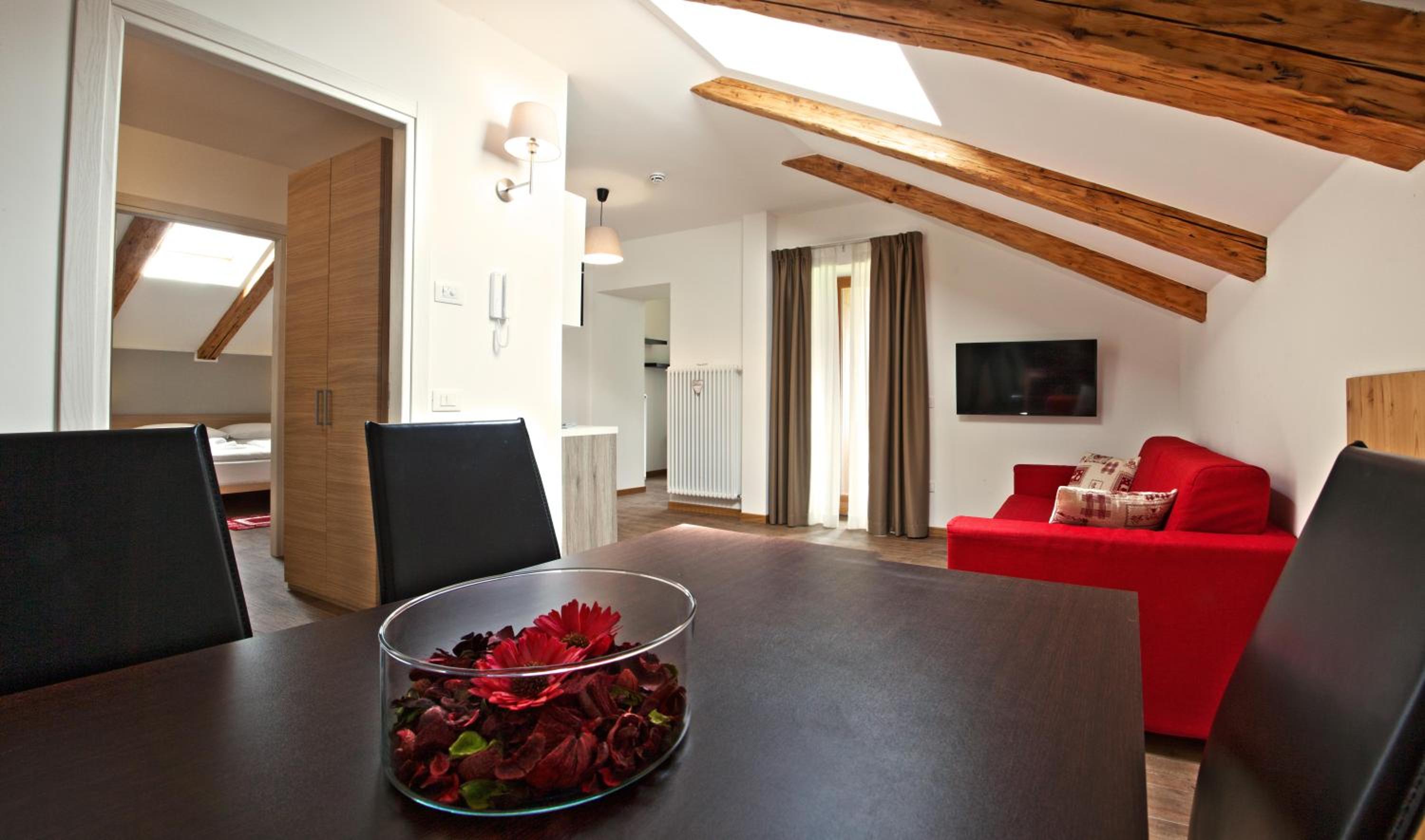 Two-Bedroom Apartment with Balcony - Attic photo 3