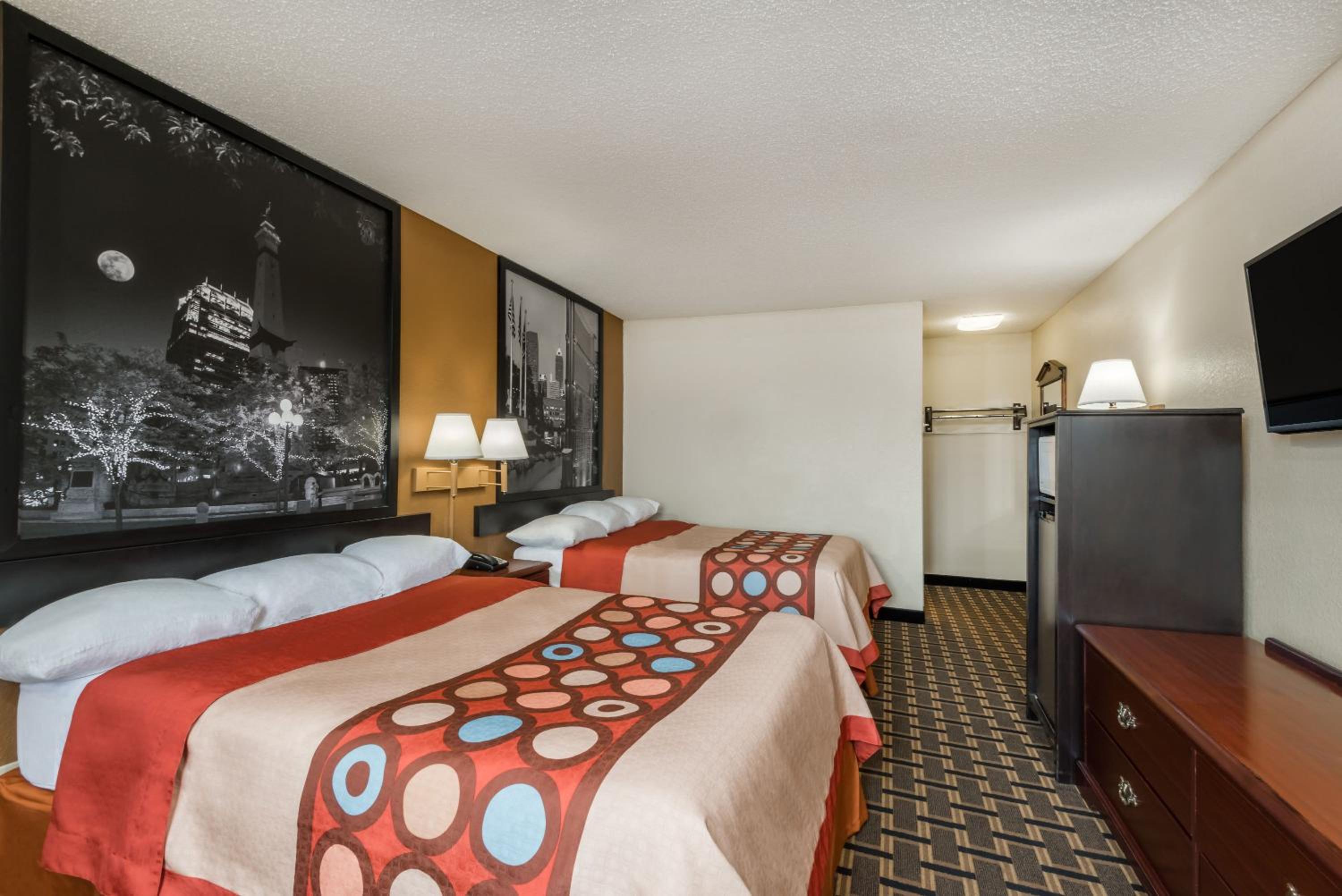 Double Room with Two Double Beds - Non-Smoking - Photo 3