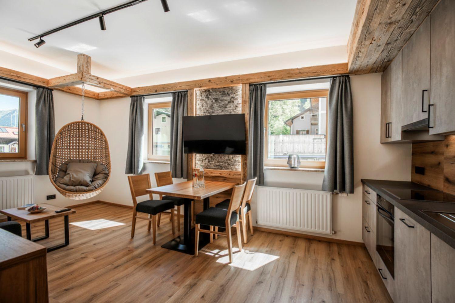 Deluxe One-Bedroom Apartment with Garden View