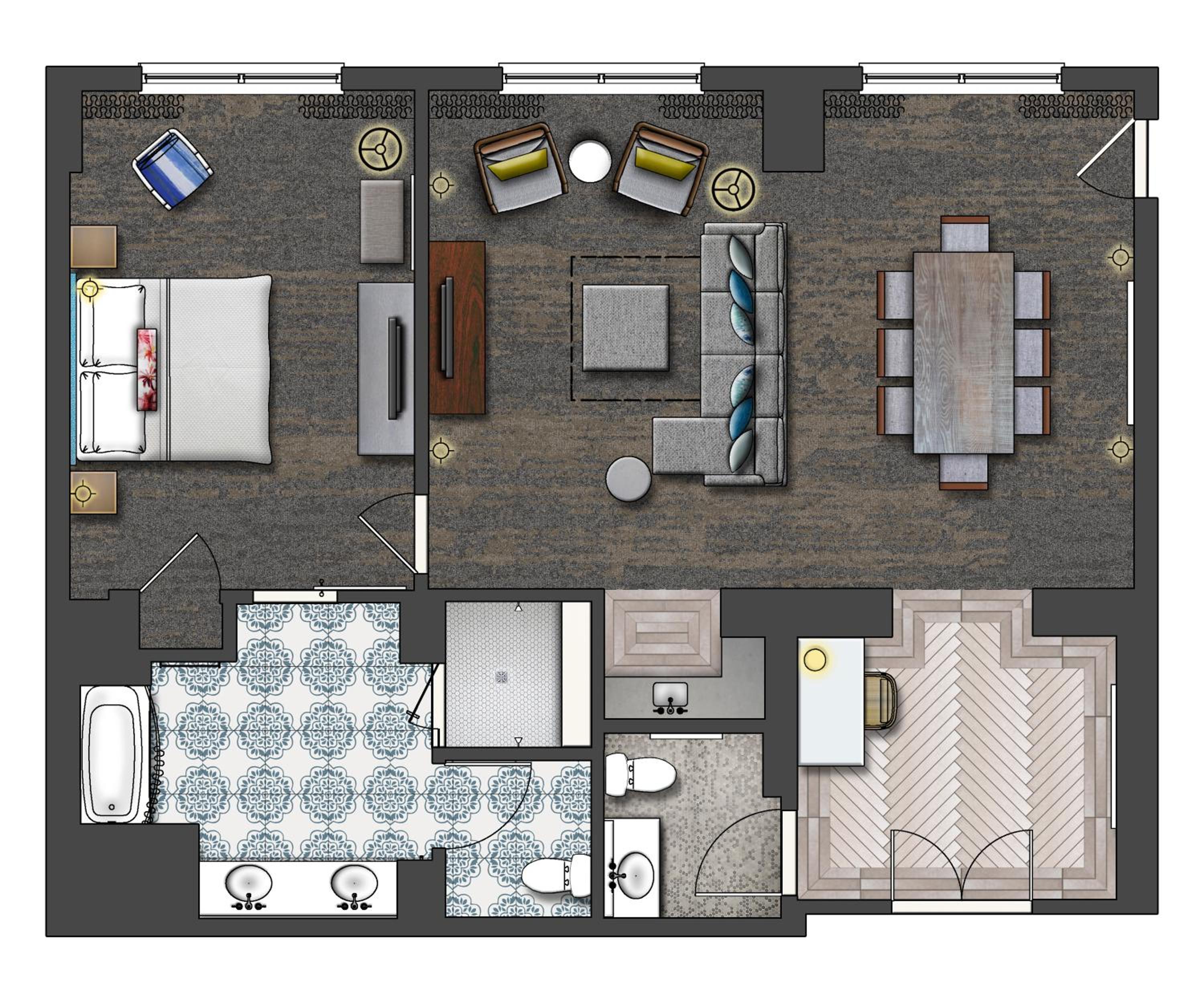 Sapphire Suite (Includes Early Park Admission*)