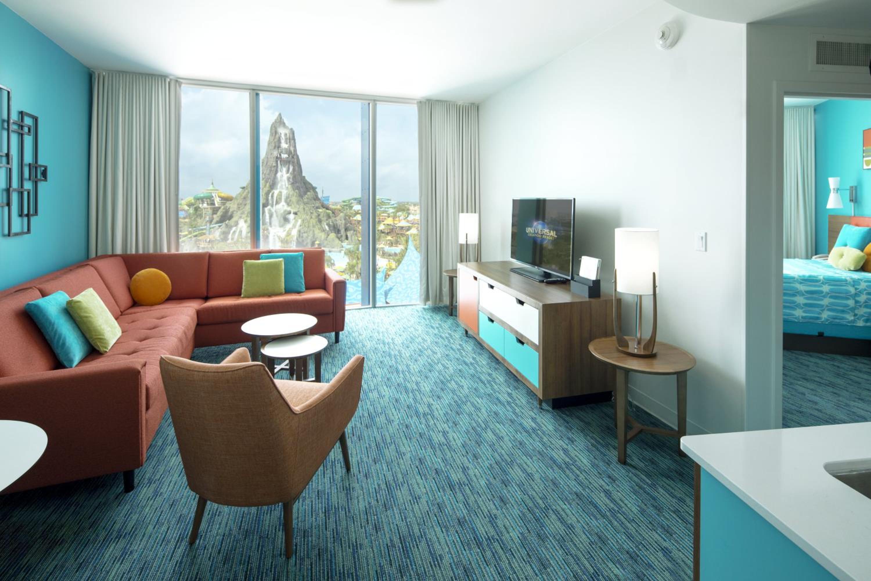 Two-Bedroom Suite with Water Park View (Includes Early Park Admission)
