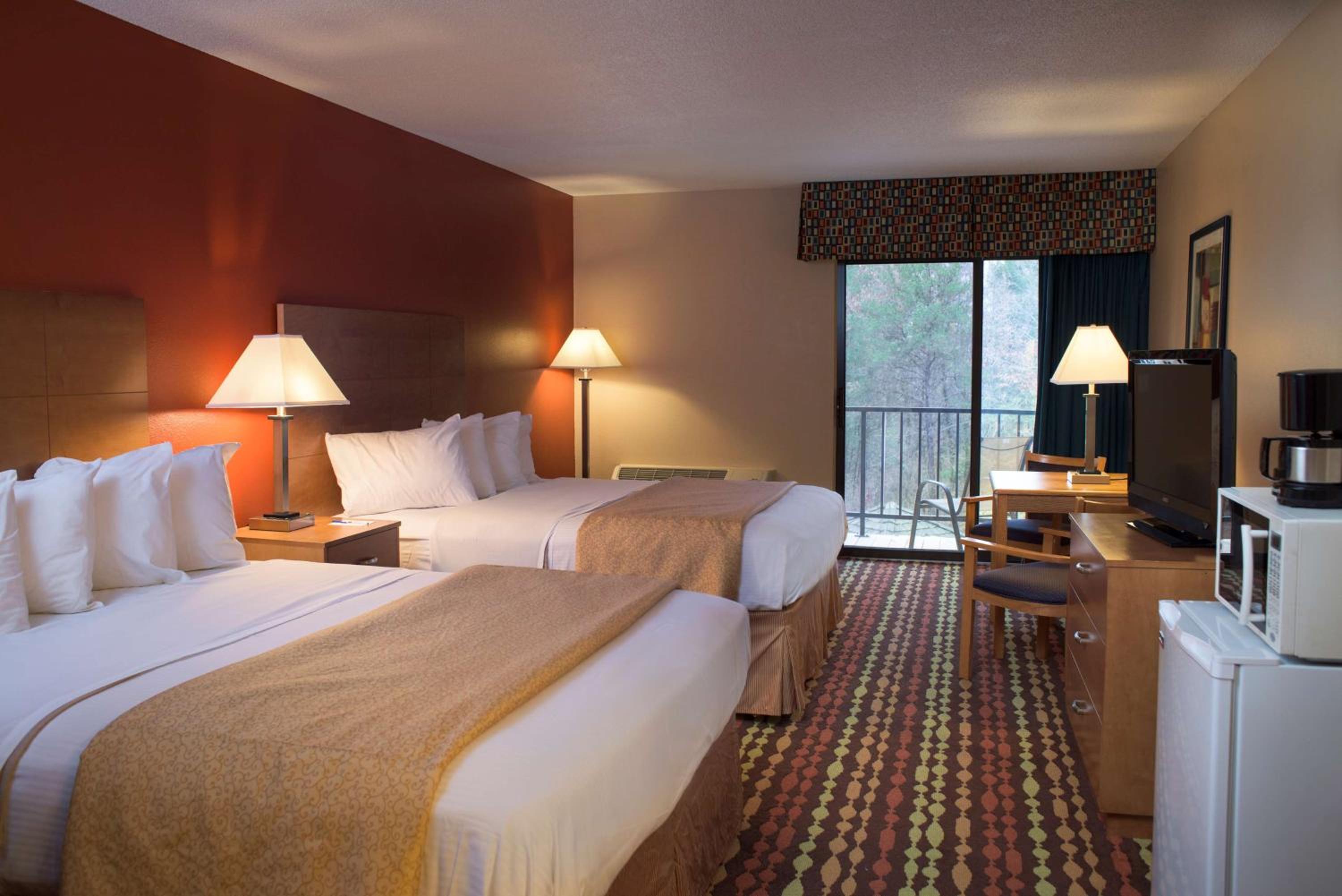 Queen Room with Two Queen Beds and Pool View