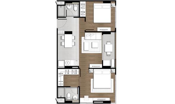 Two-Bedroom Apartment - Photo 51
