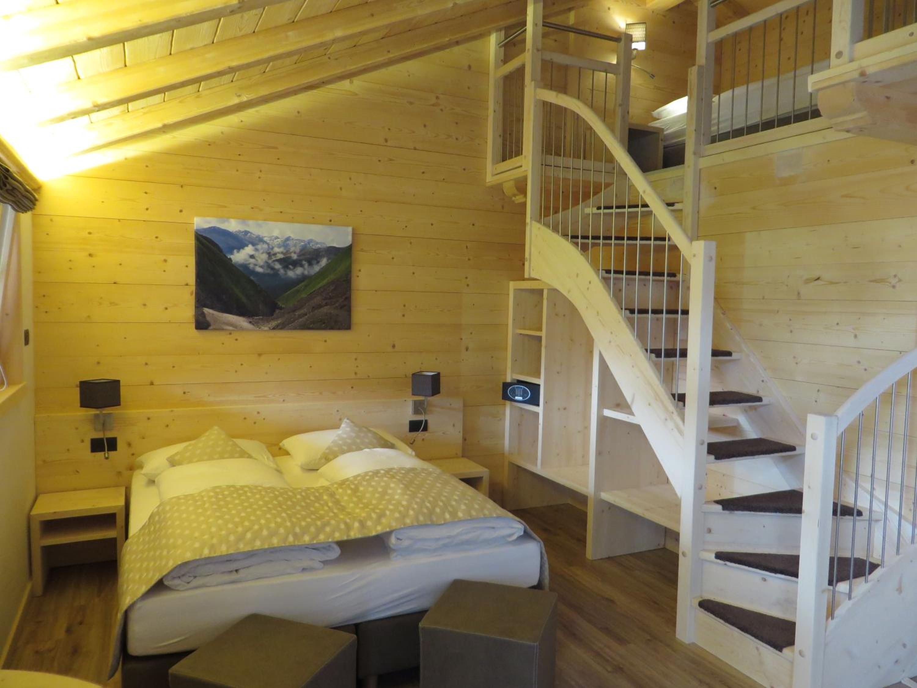 Family Room with Mezzanine and Mountain View photo 1