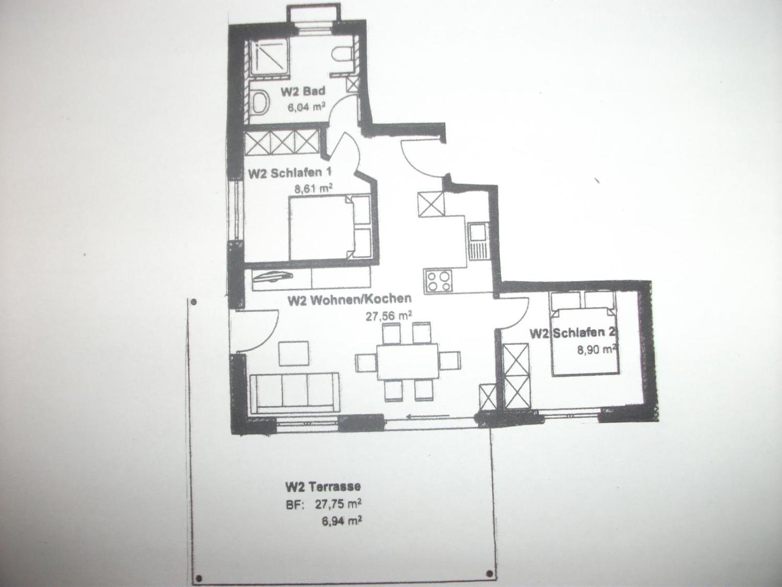 Apartment with Mountain View photo 2