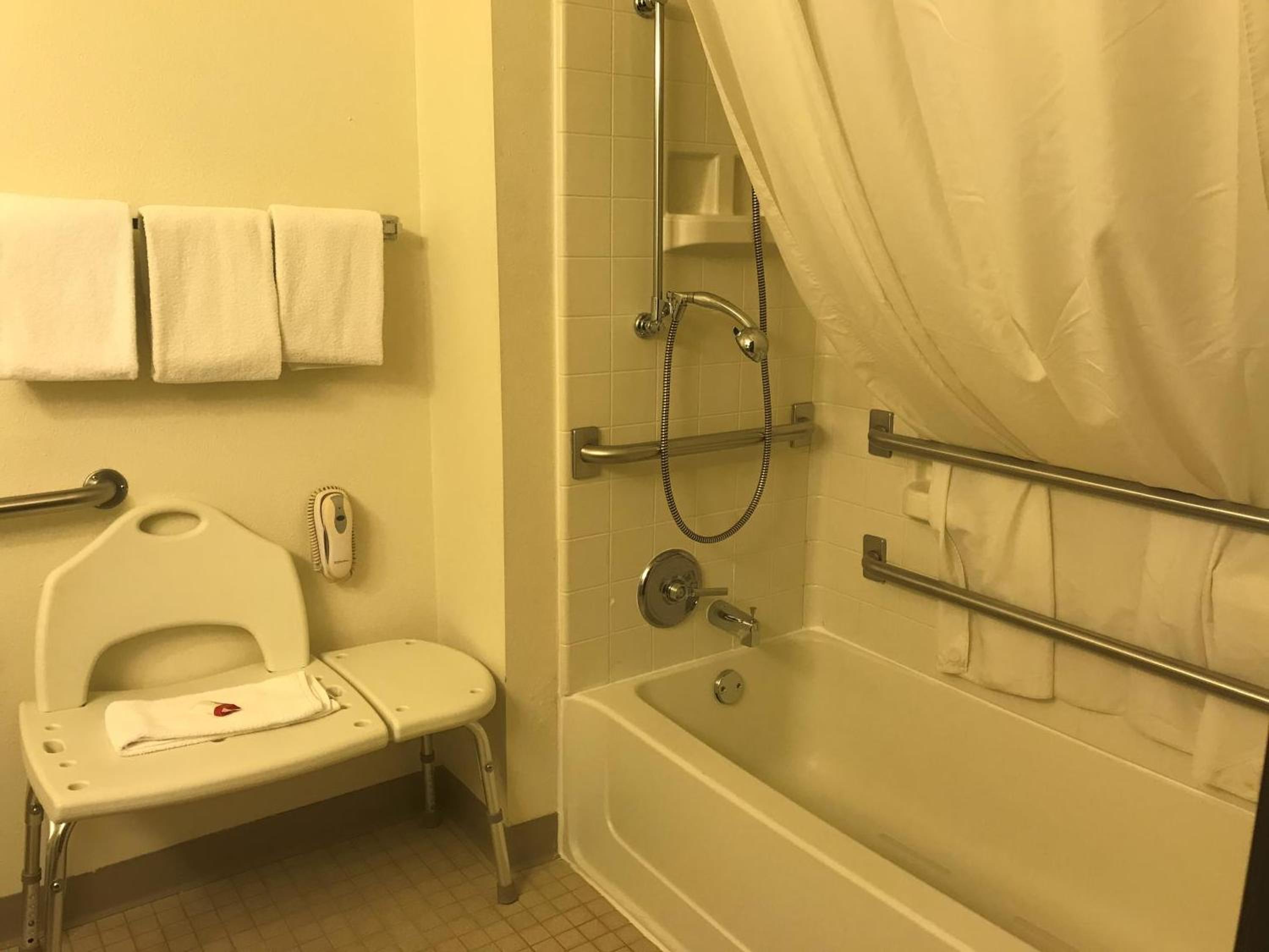 1 Queen Bed, Mobility Accessible Room, Bathtub w/ Grab Bars, Non-Smoking - Photo 4