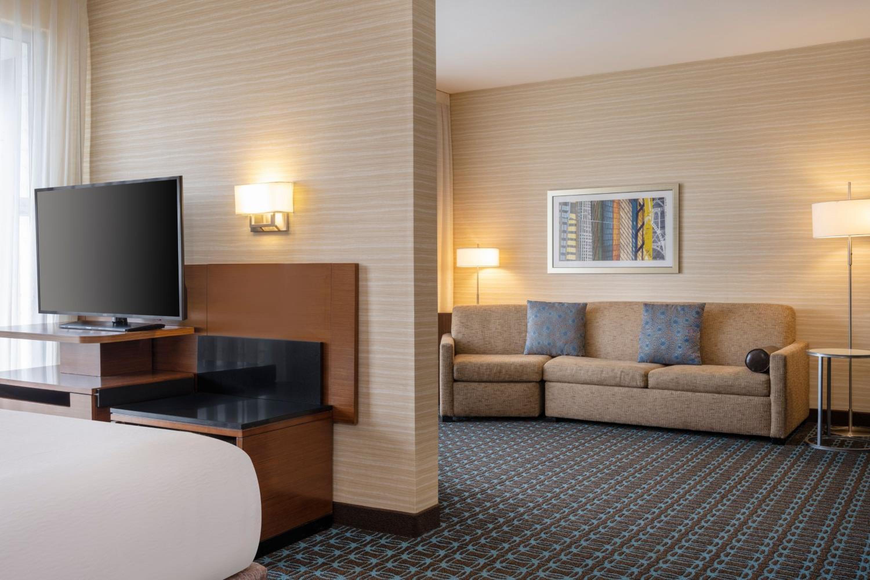 Studio with King Bed and Sofa Bed