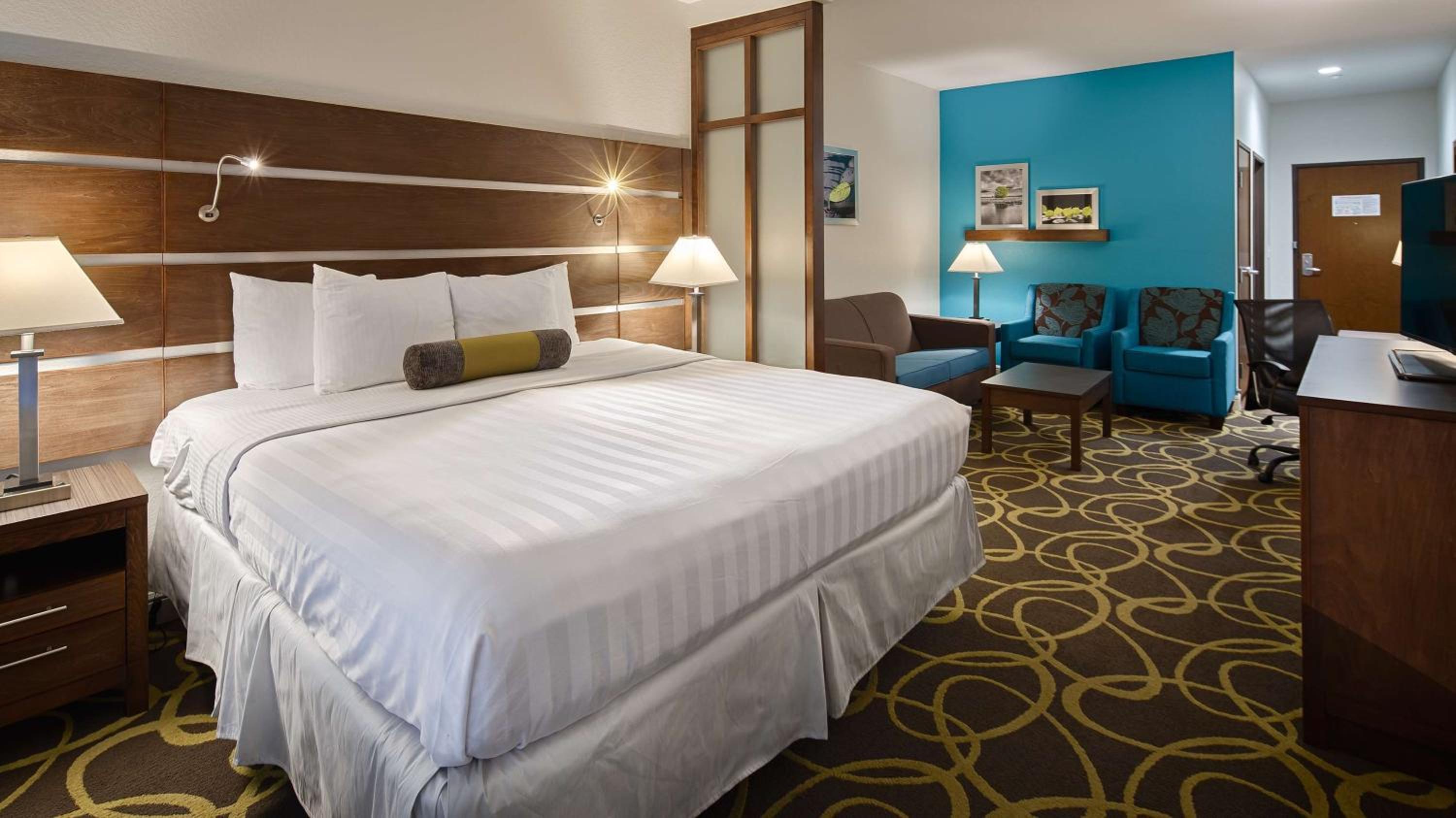 King Suite with Sofa Bed and Shower - Non-Smoking photo 2
