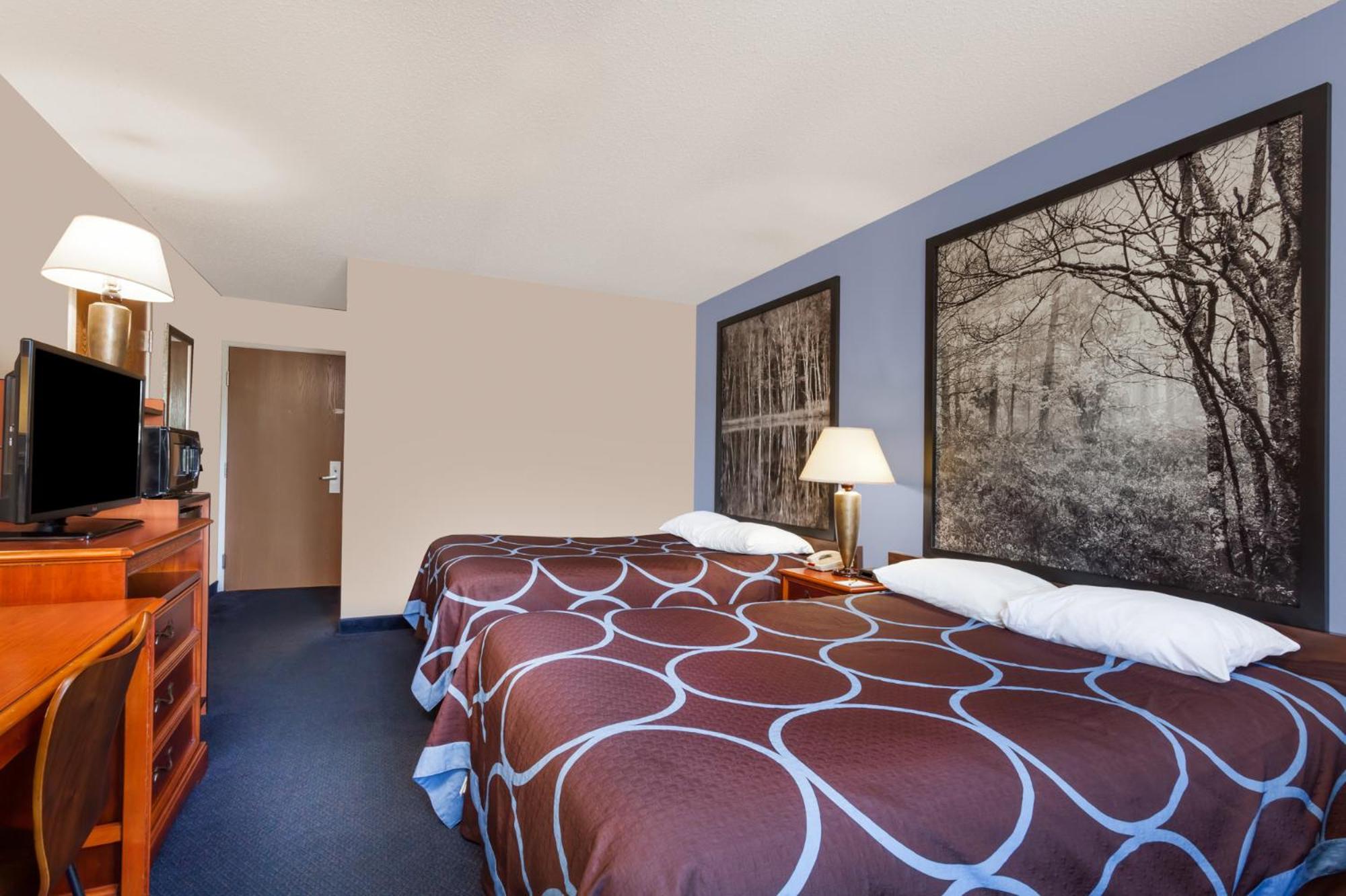 Double Room with Two Double Beds - Non-Smoking - Photo 3