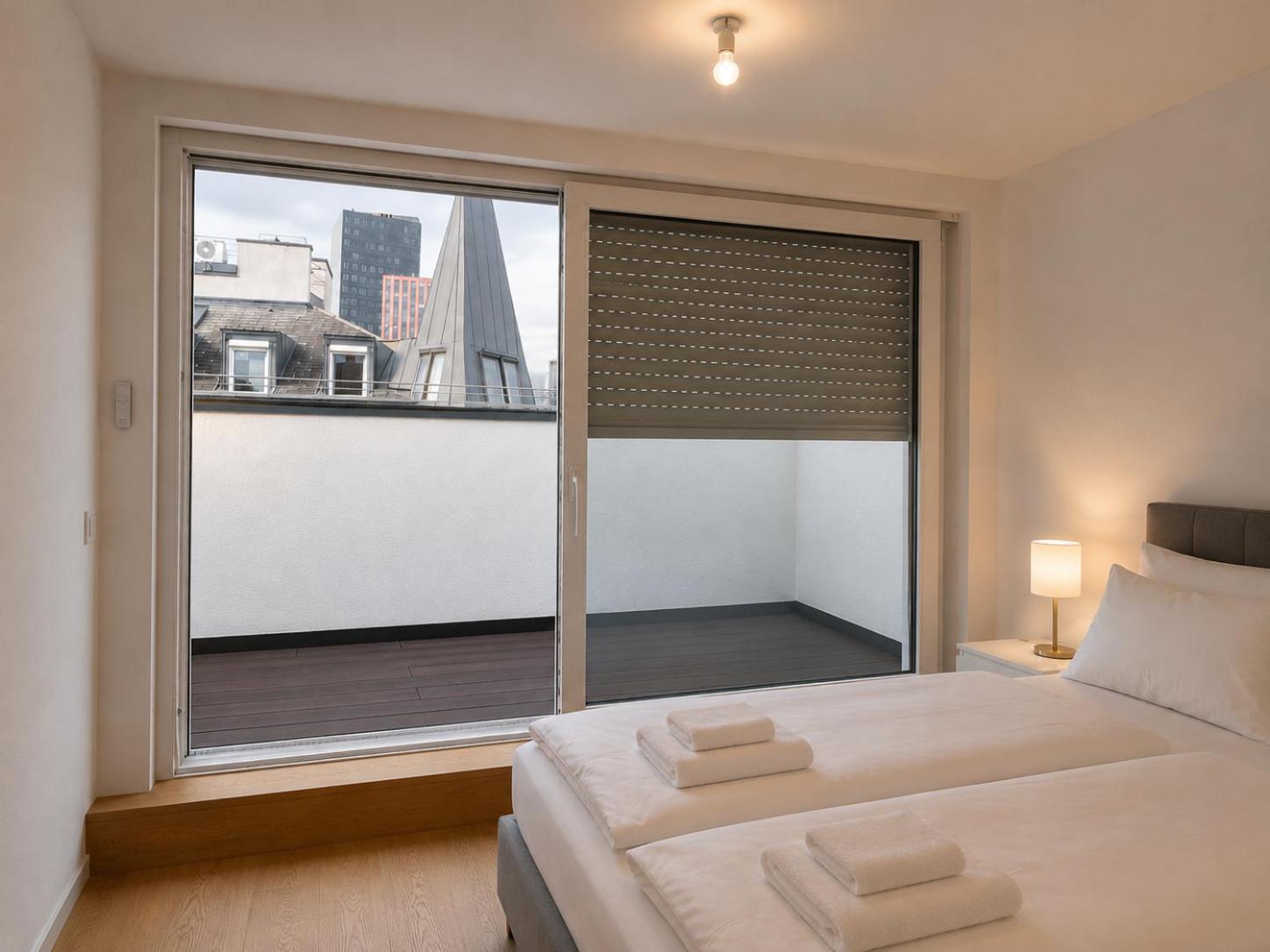 Two-Bedroom Apartment with Balcony and Terrace