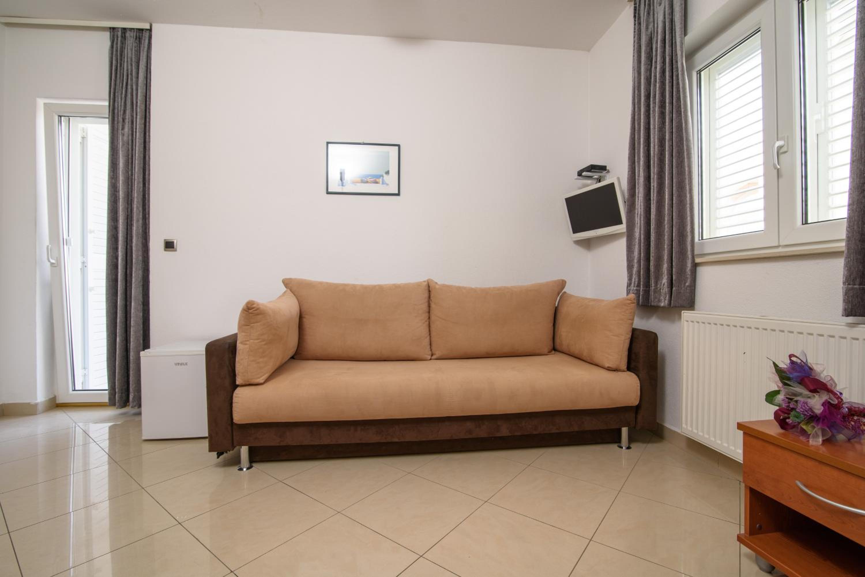 Familiensuite mit Terrasse und Meerblick