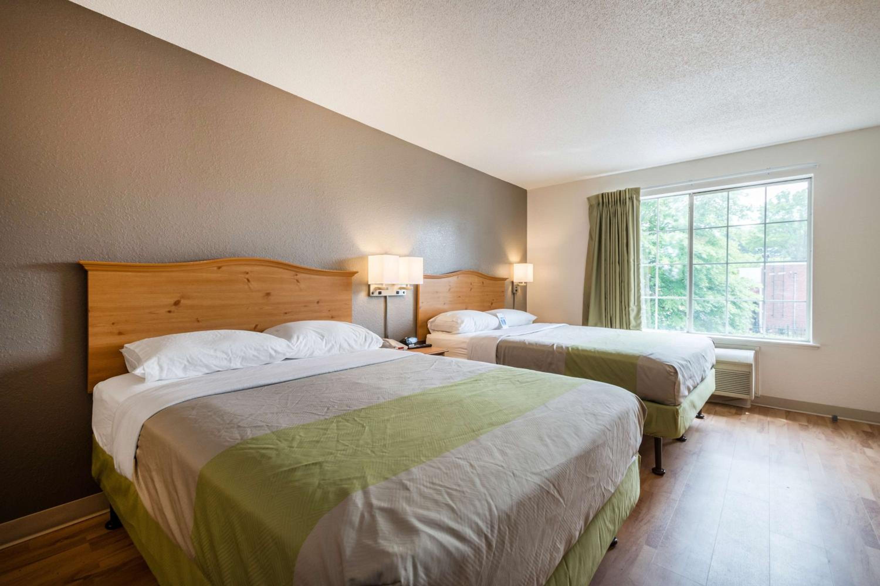 Queen Room with Two Queen Beds - Disability Access - Roll In Shower photo 2