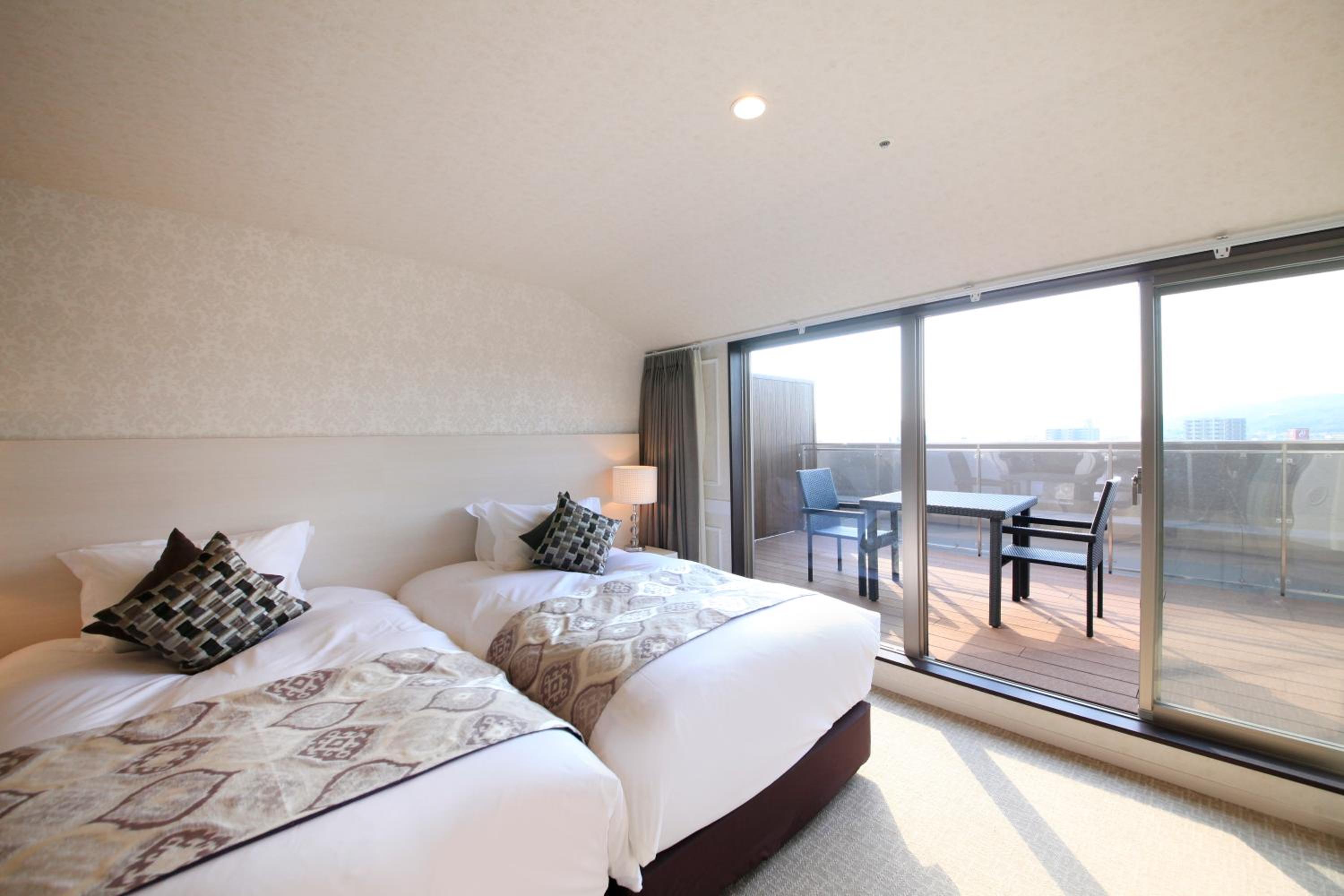 Open-Air Bath - Luxury Twin Room Non-Smoking