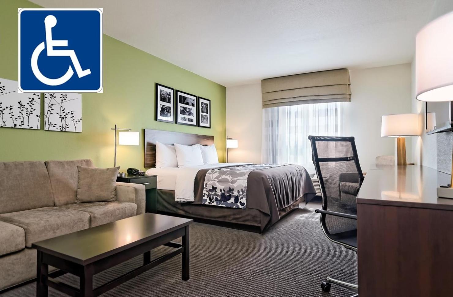 King Suite Upgrade - Accessible/Non-Smoking photo 1