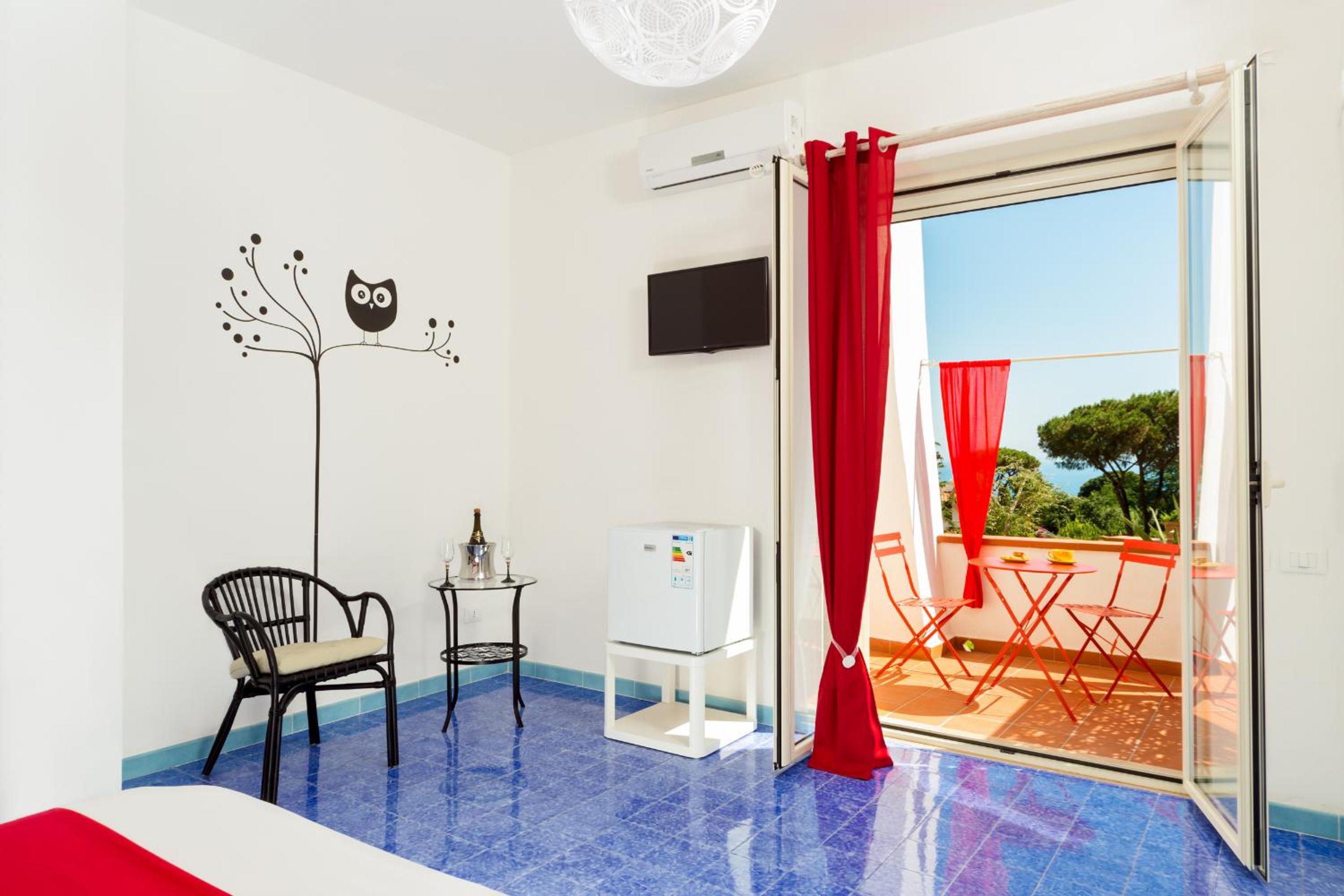 Chambre Double ou Lits Jumeaux Supérieure - Vue sur Mer