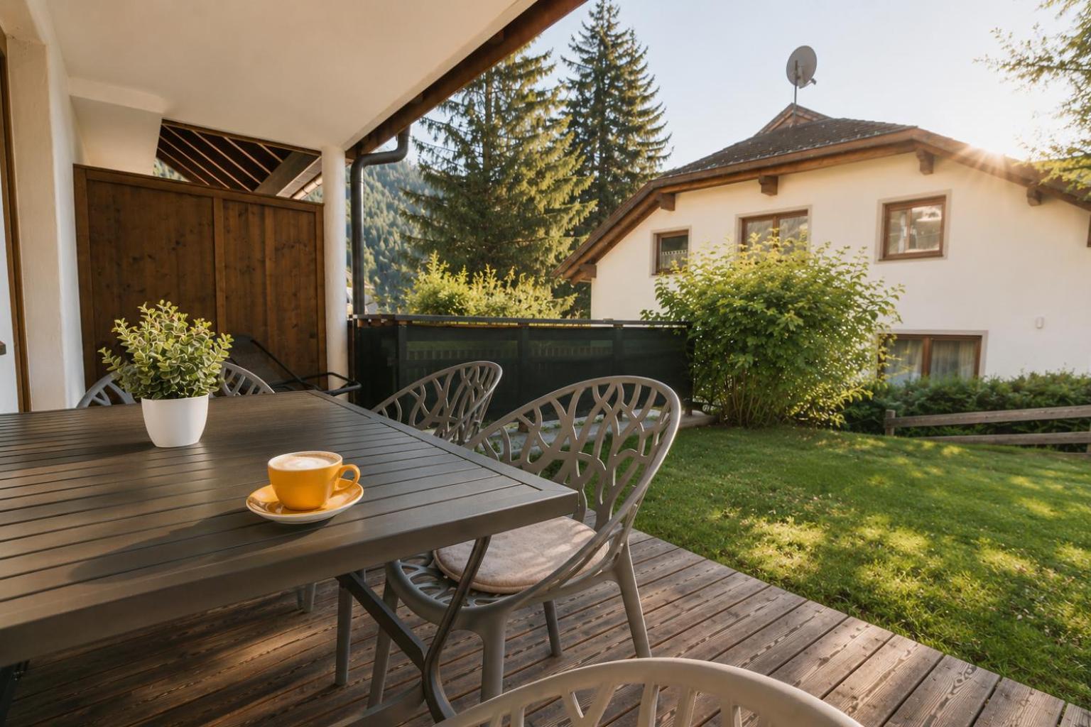 One-Bedroom Apartment with Garden