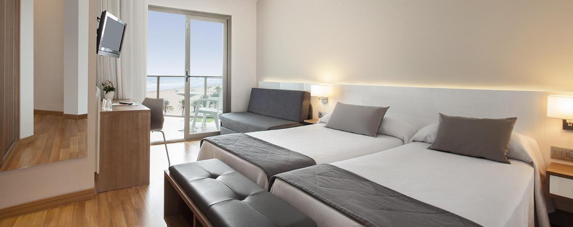 Double or Twin Room with View and Terrace