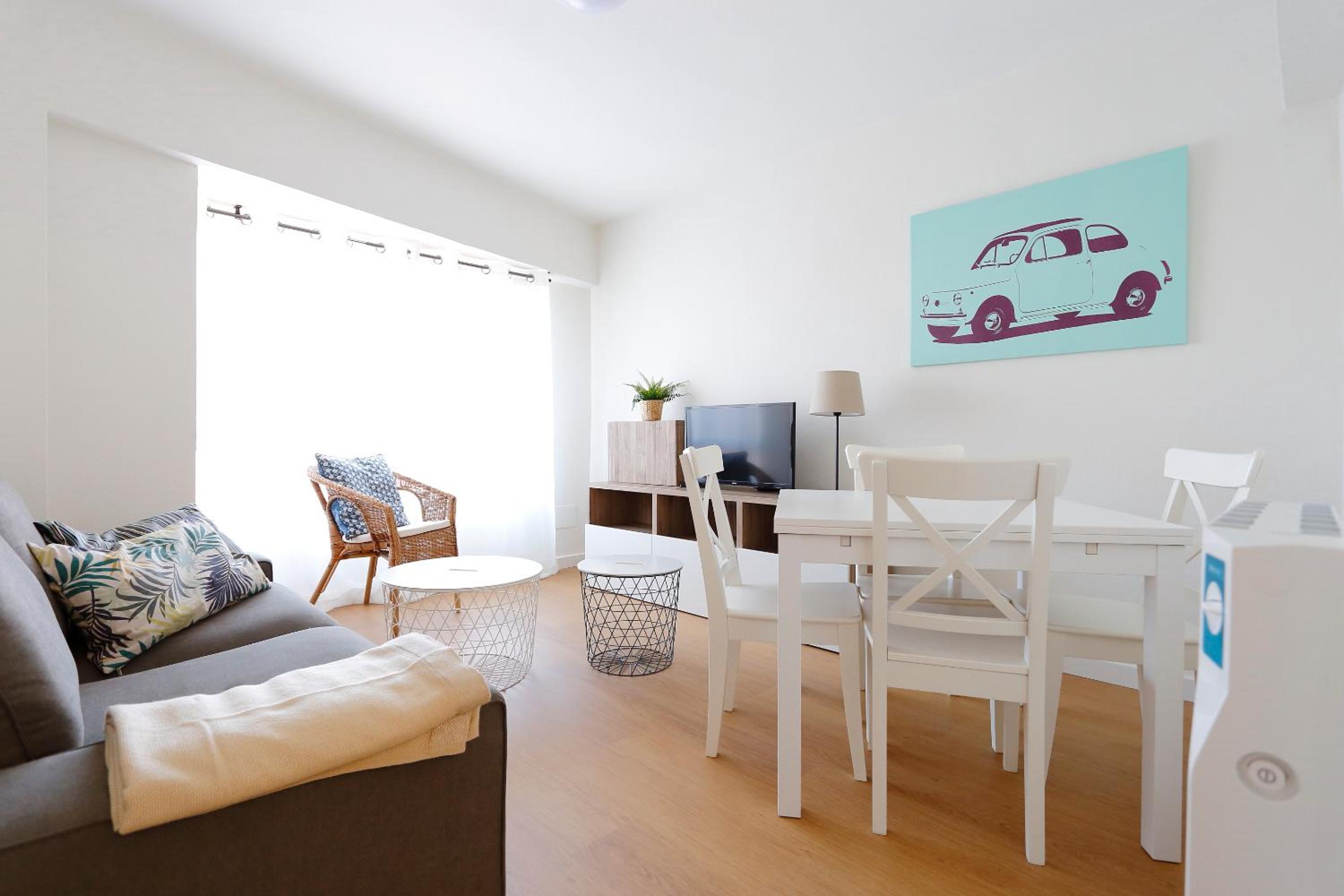 Apartamento de dos habitaciones