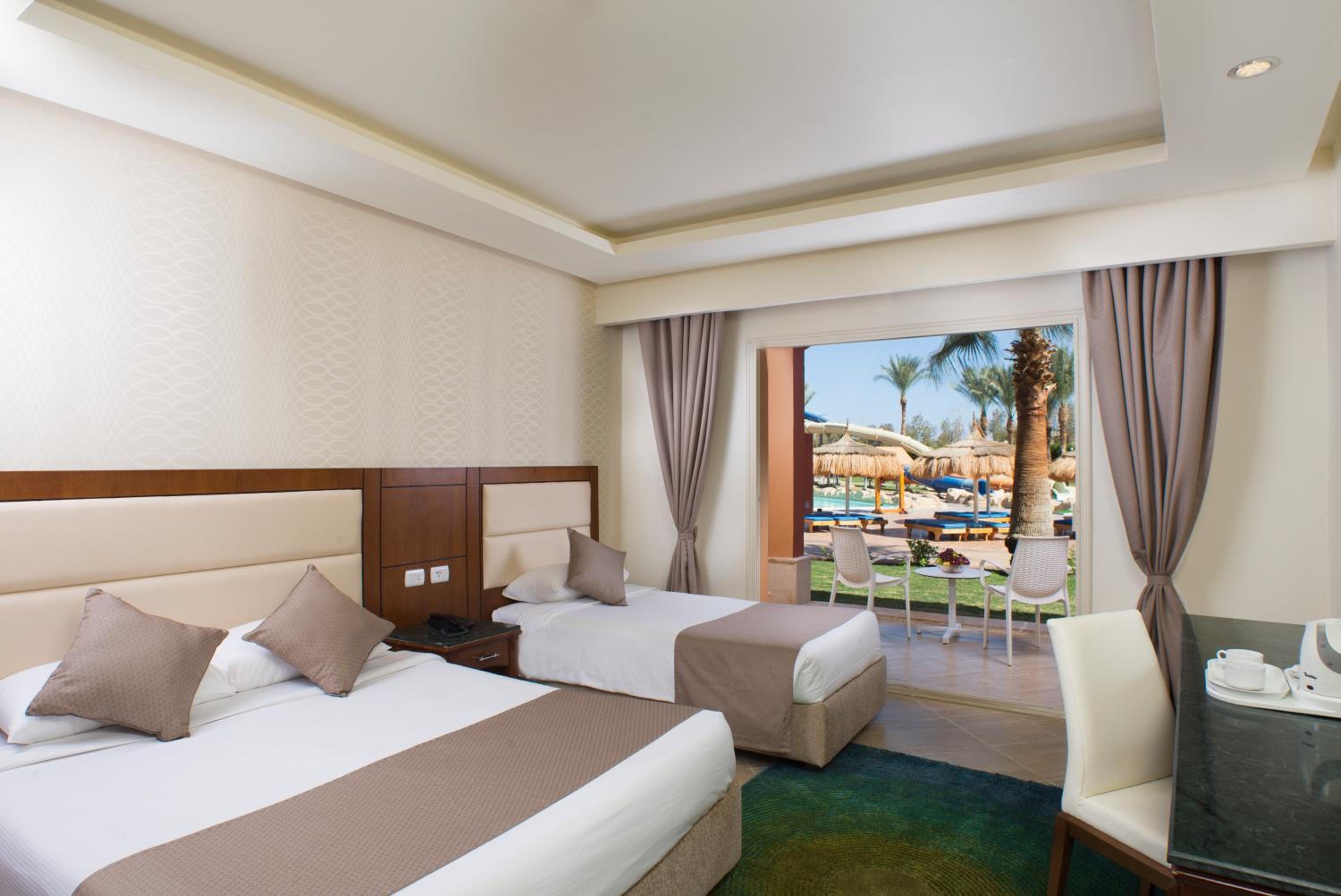 Double or Twin Room with Pool View