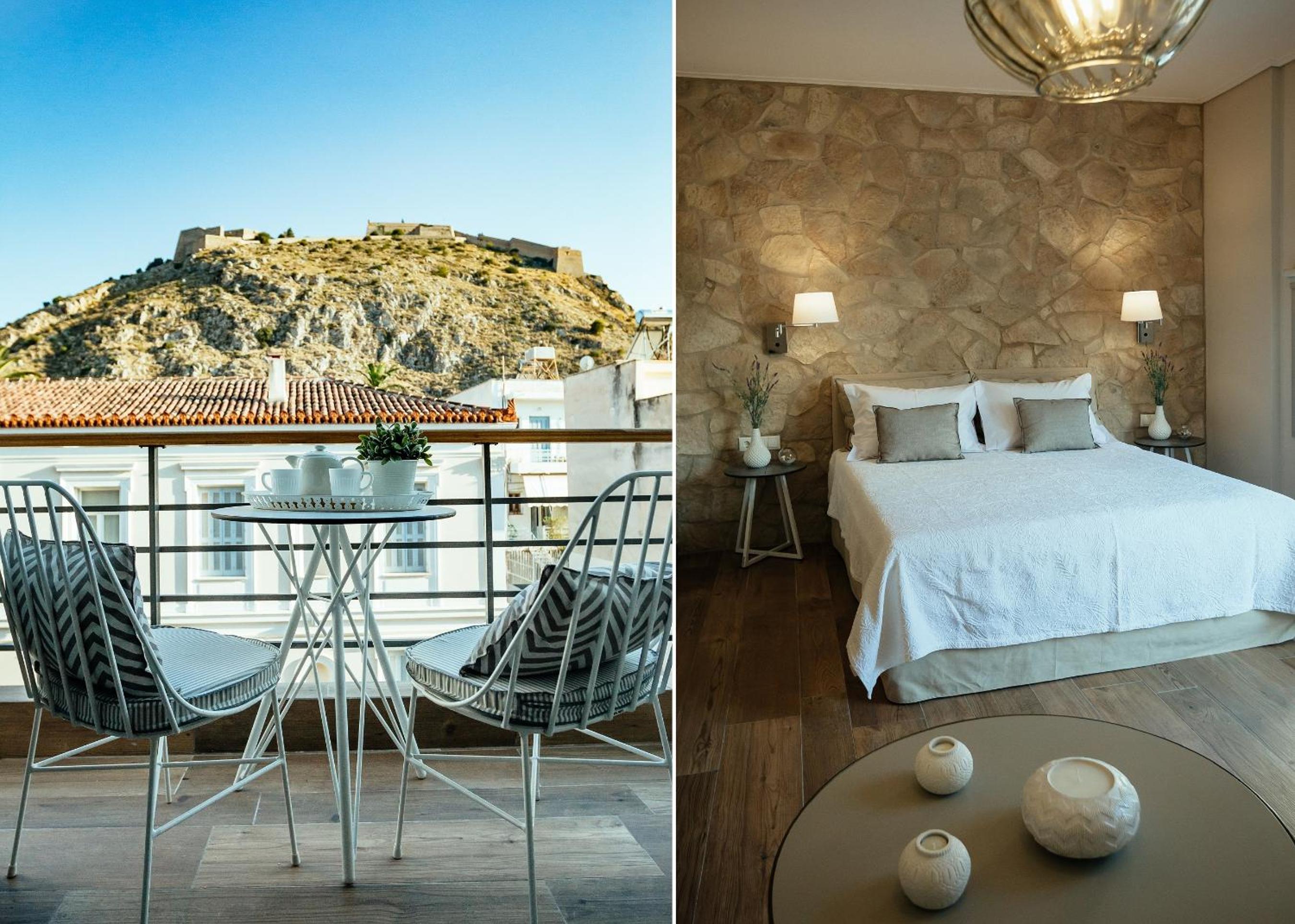 Junior Suite with view to Palamidi Fortress