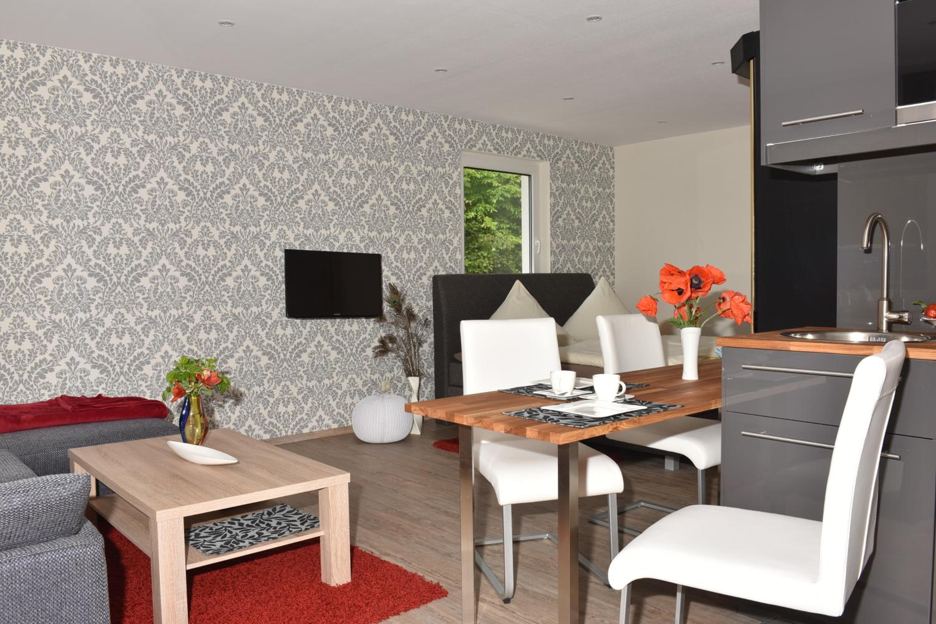 Studio with Sofa and Terrace