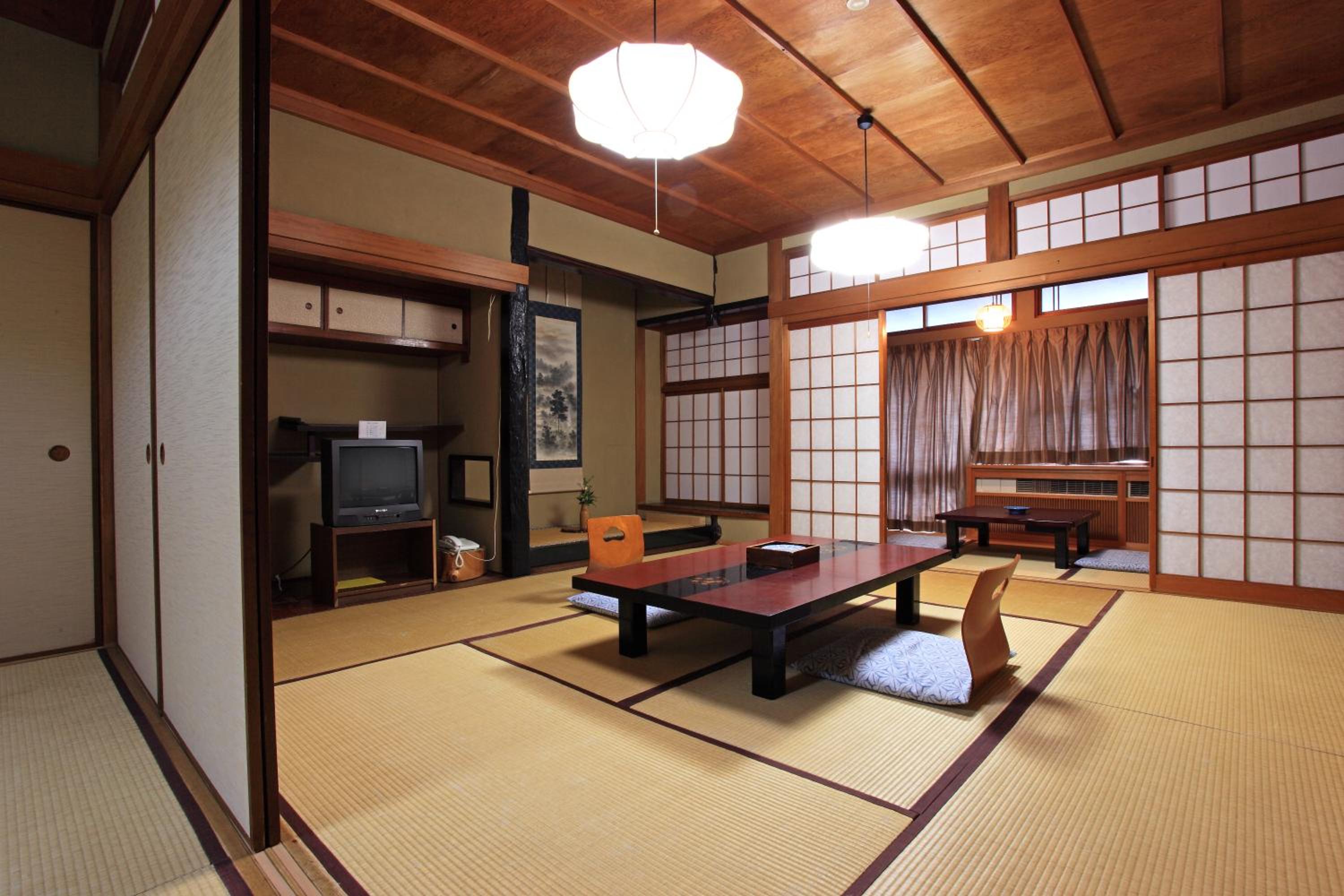 Japanese-Style Room Selected at Check-In with Shared Bathroom 