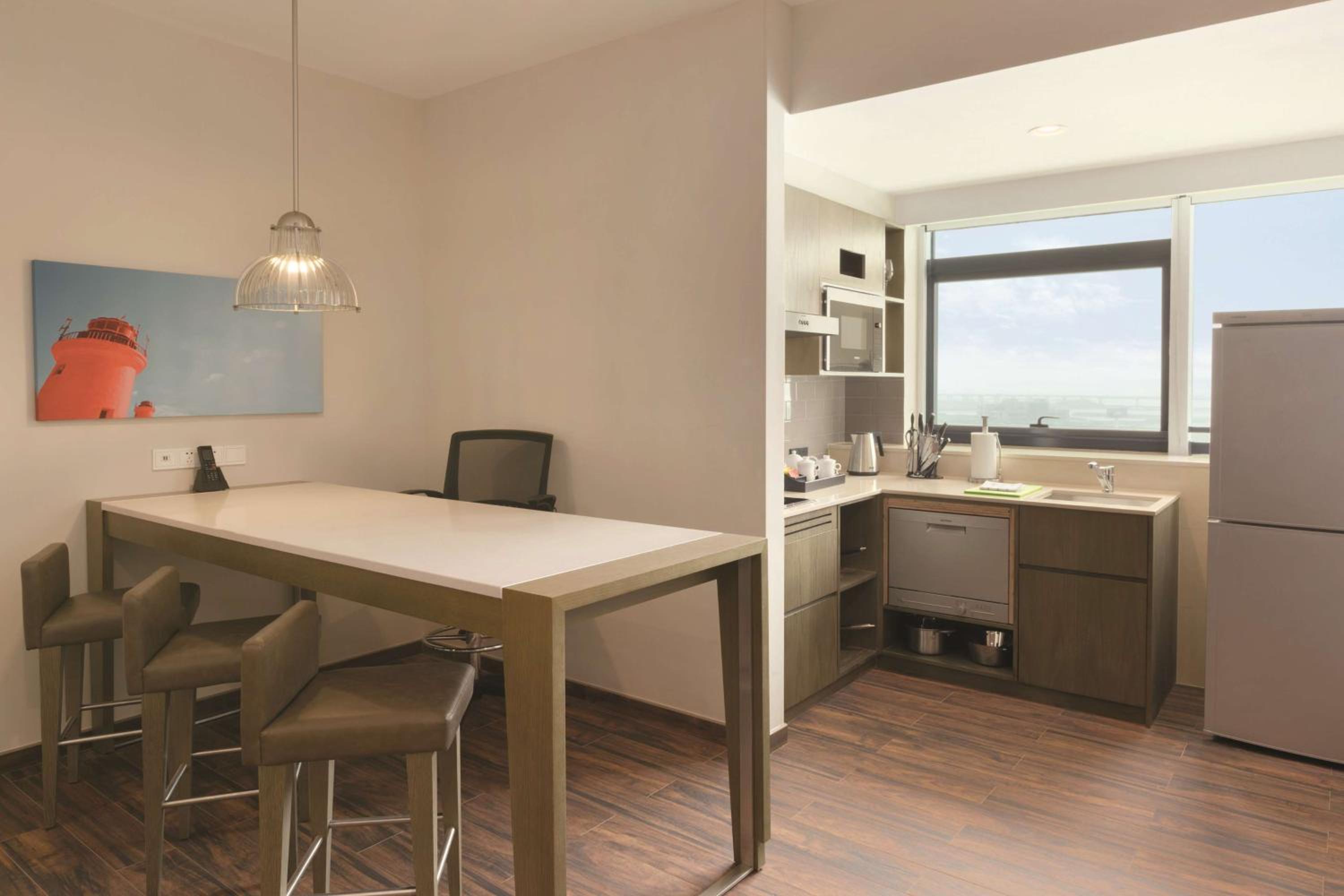 Twin Studio Suite With Sofa Bed And Kitchen