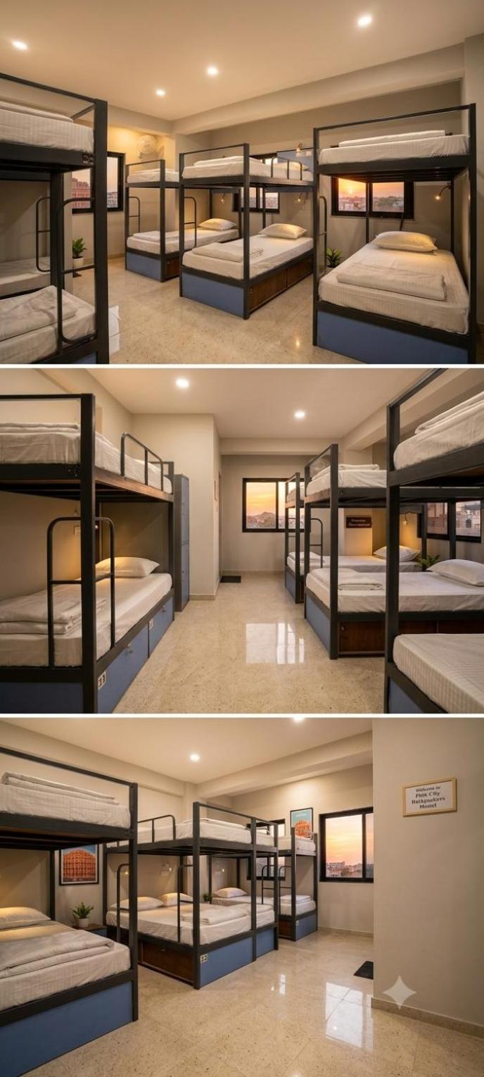 10-Bed Mixed Dormitory Room