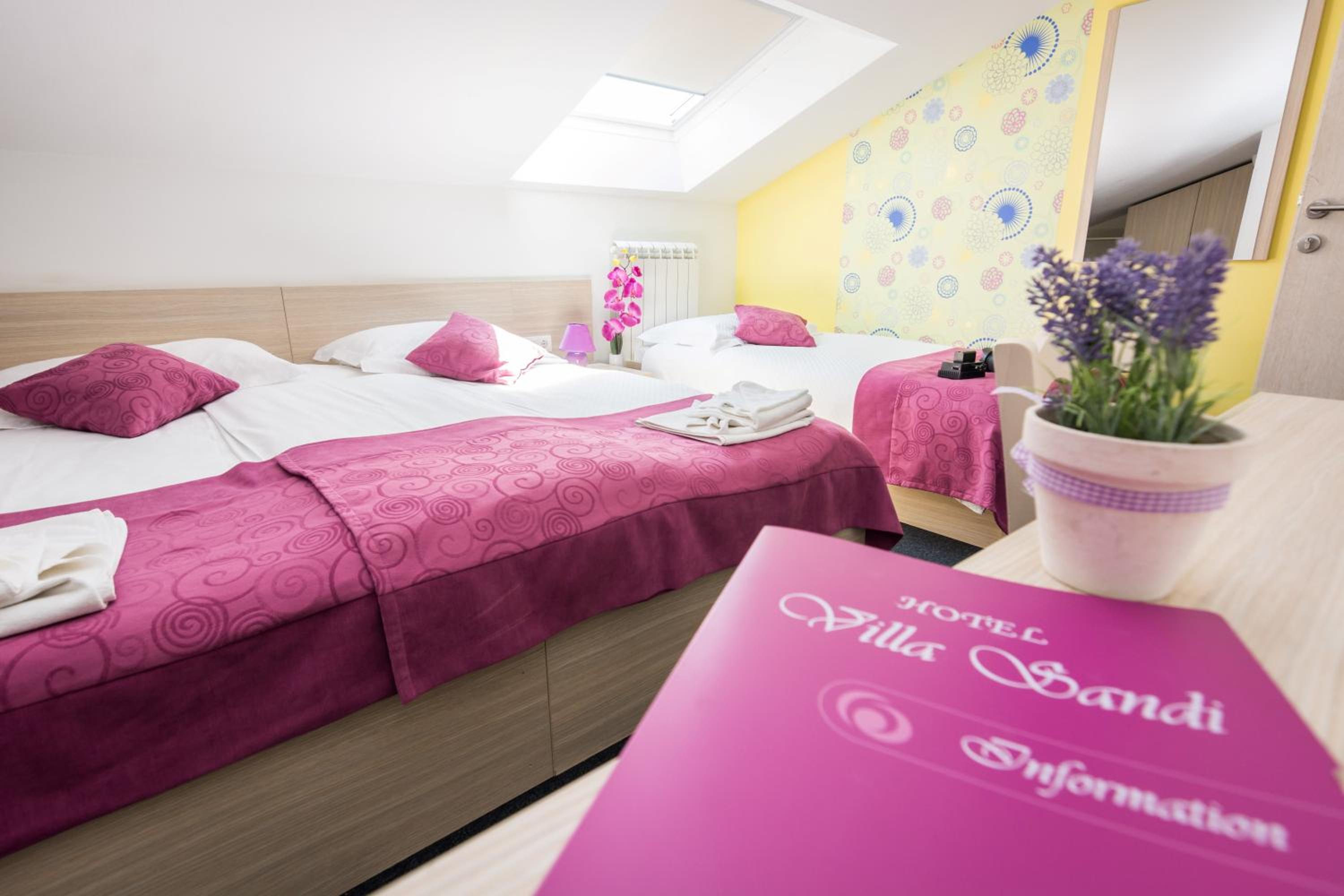 Double or Twin Room - Attic - with Free Parking
