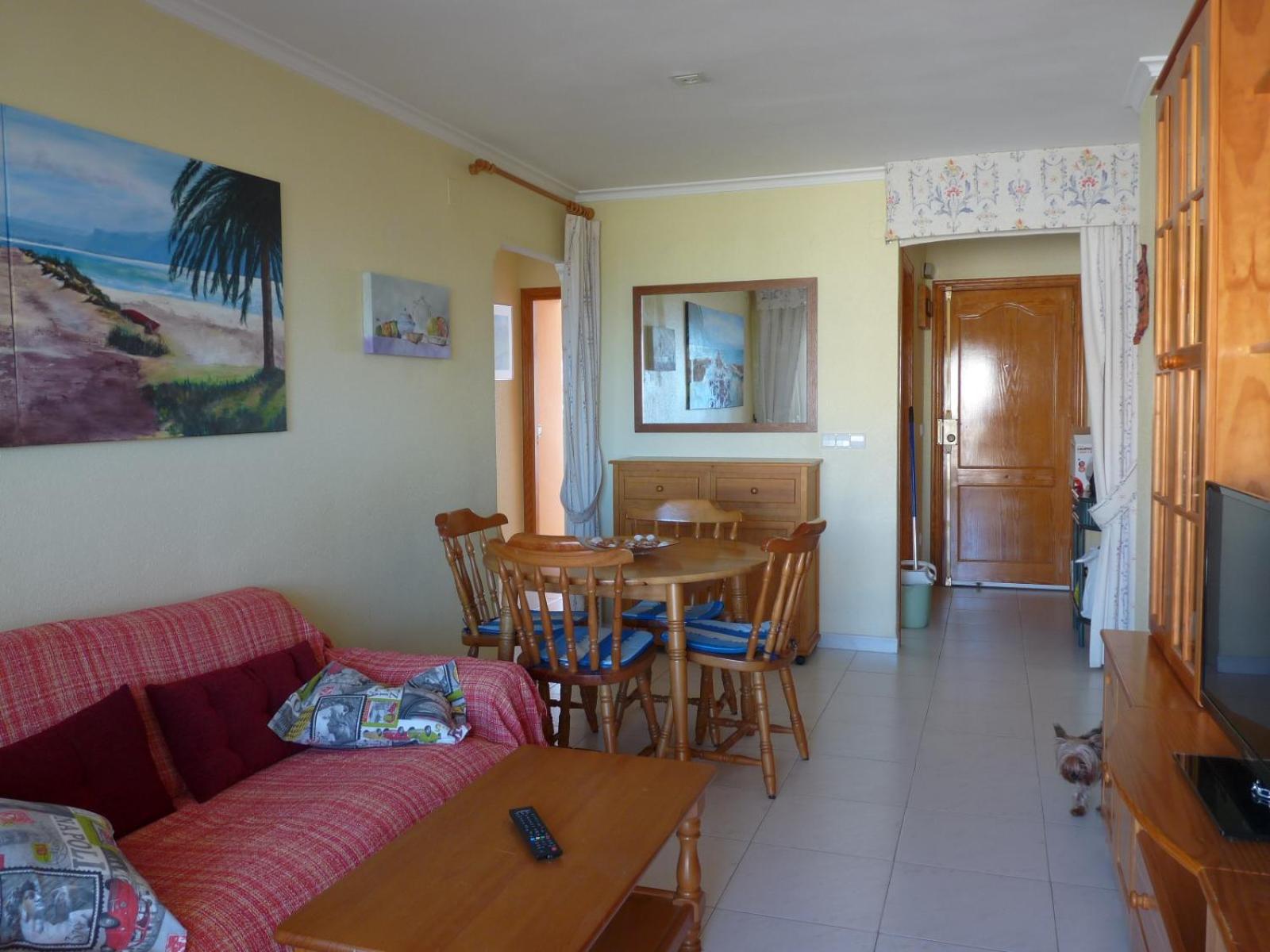 Apartamento con vista al mar