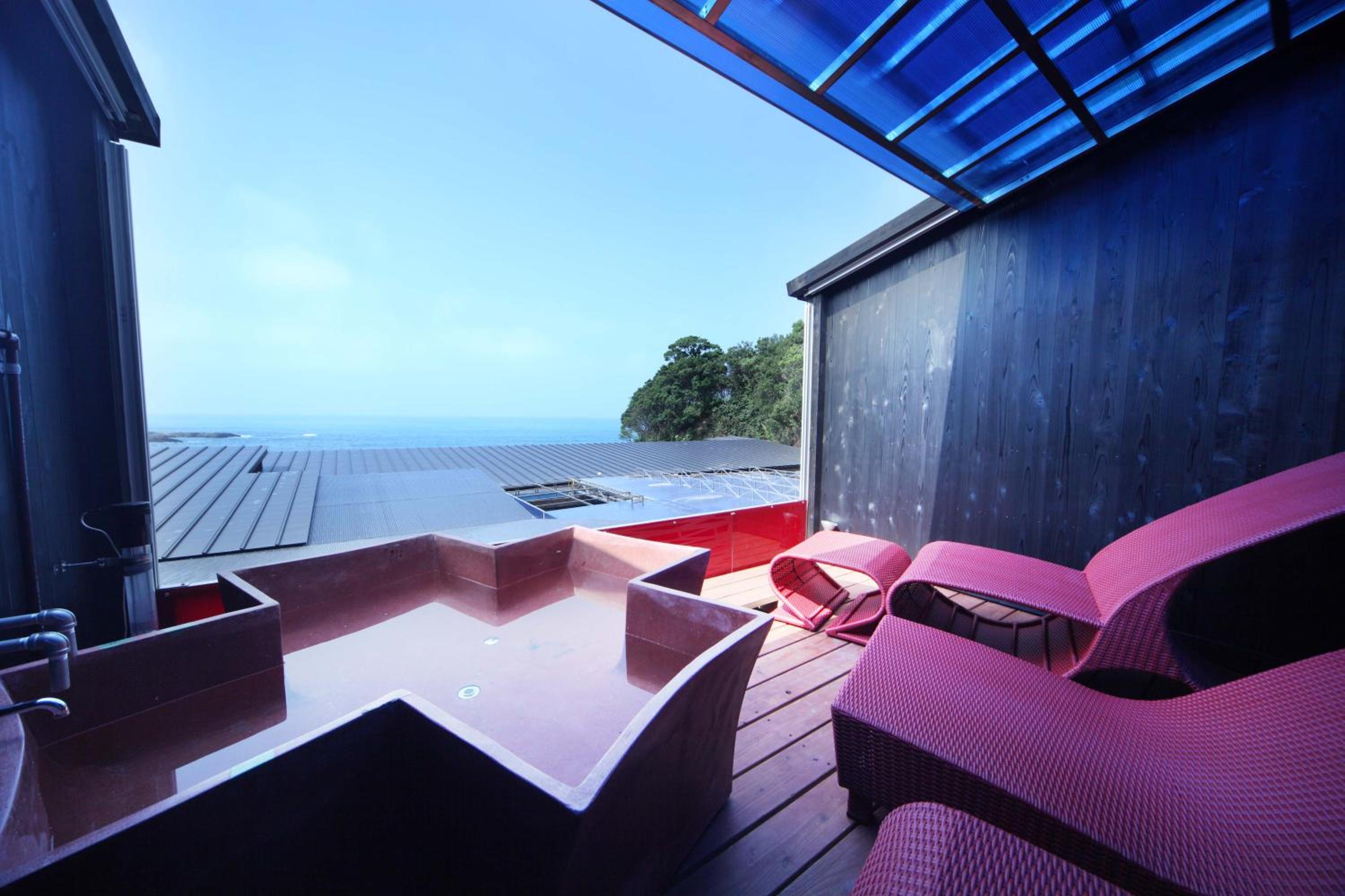 Double Room with Open-Air Bath and Sea View - Upper Floor photo 2