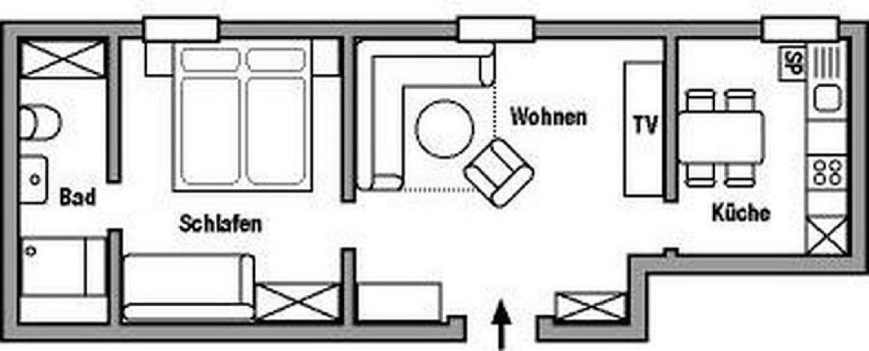One-Bedroom Apartment photo 3