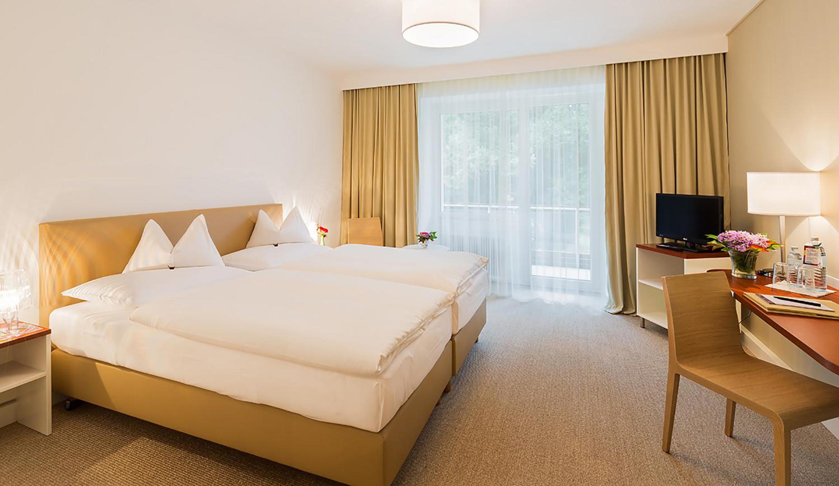 Retro Double Room with Vintage Look
