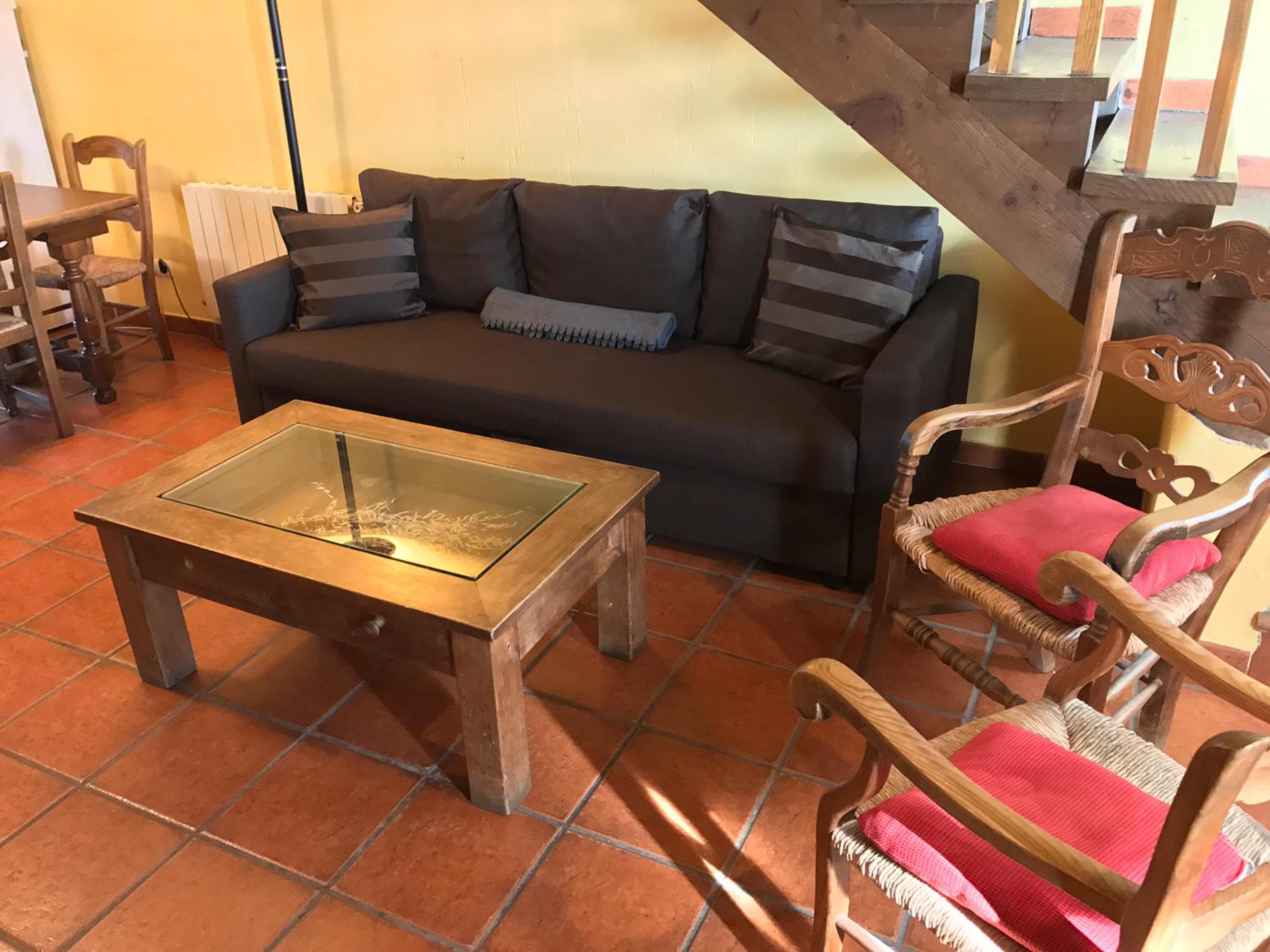 Casa de dos habitaciones con terraza