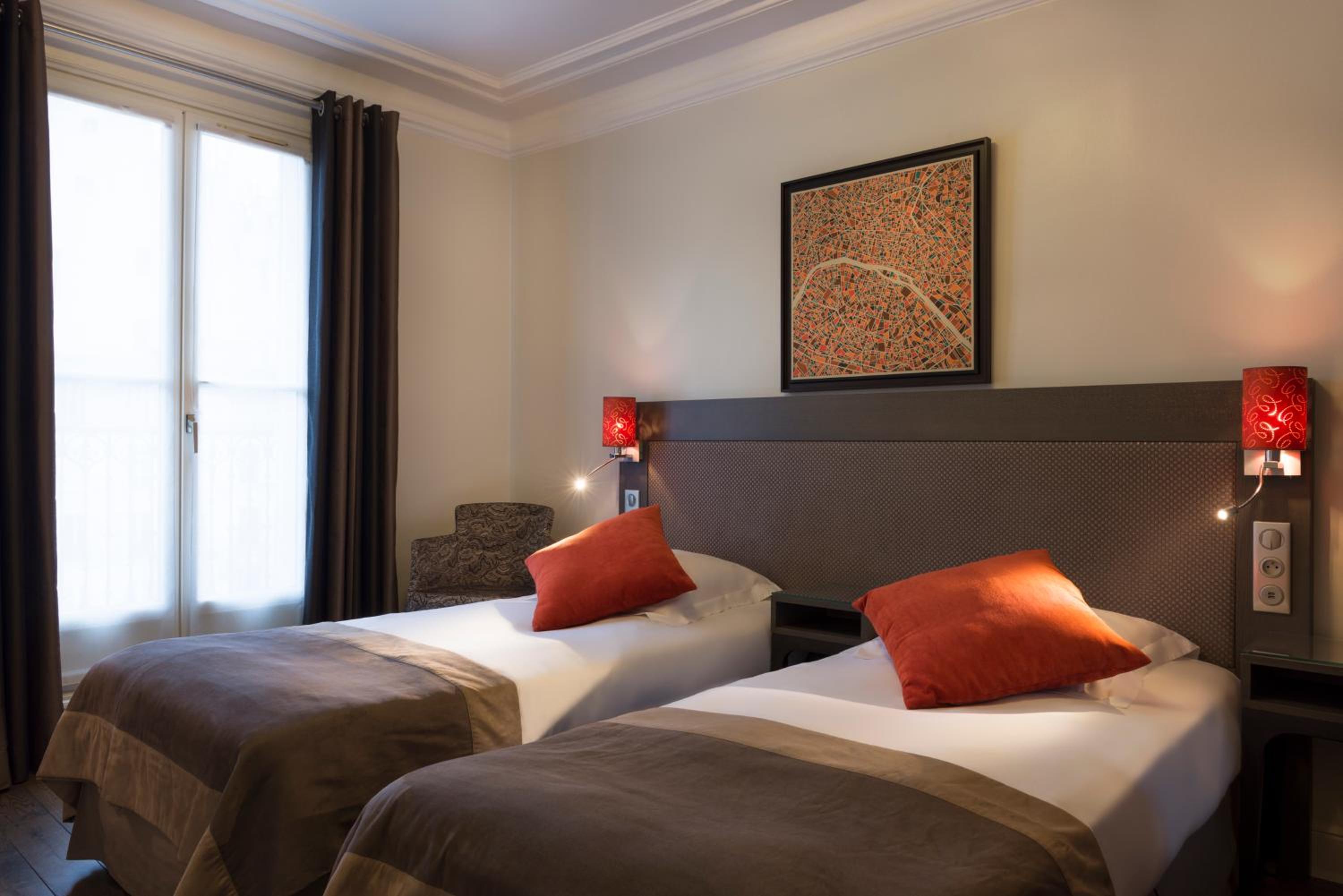 Chambre Supérieure Twin sur cour