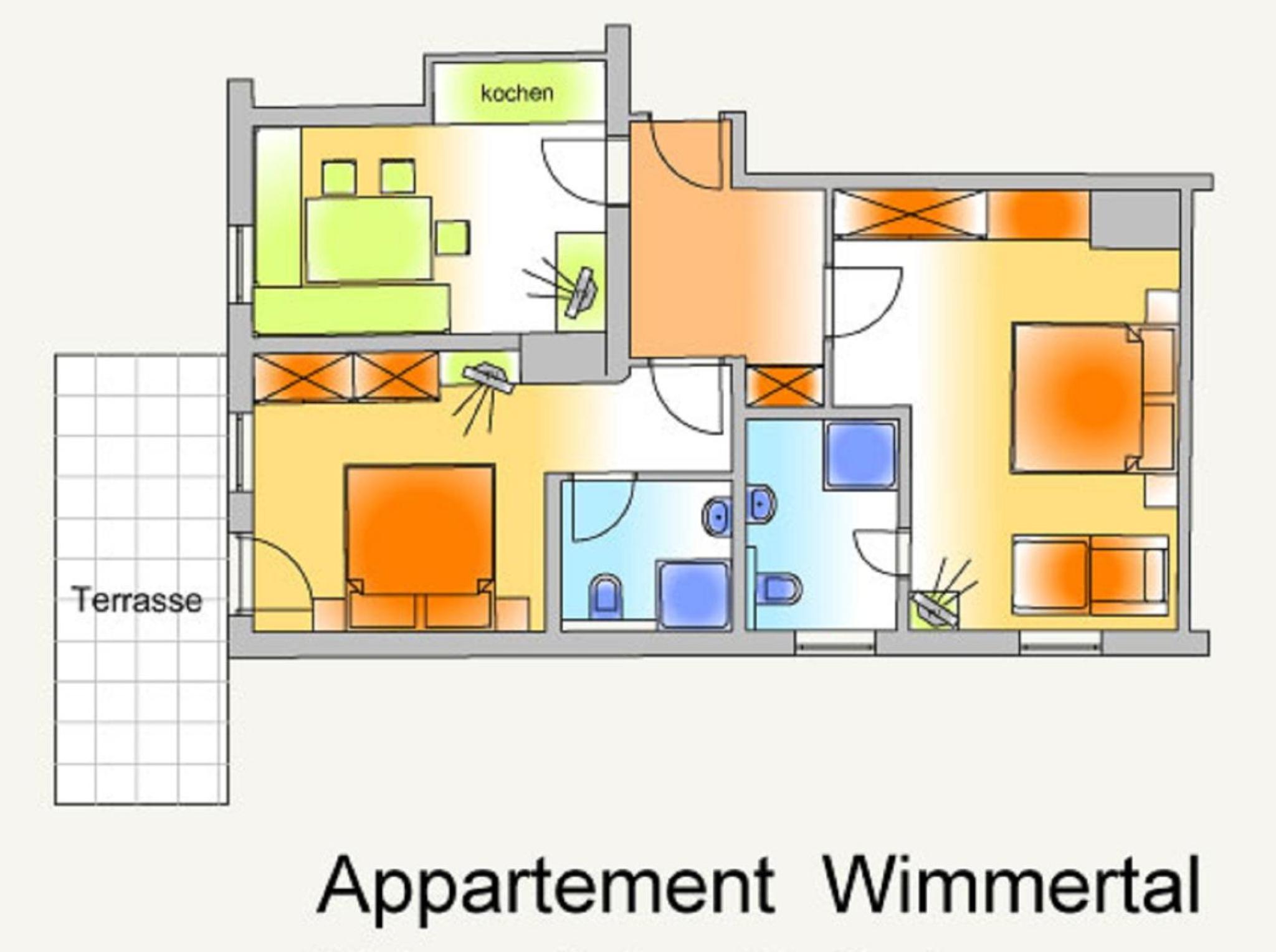 Two-Bedroom Apartment with Terrace photo 3