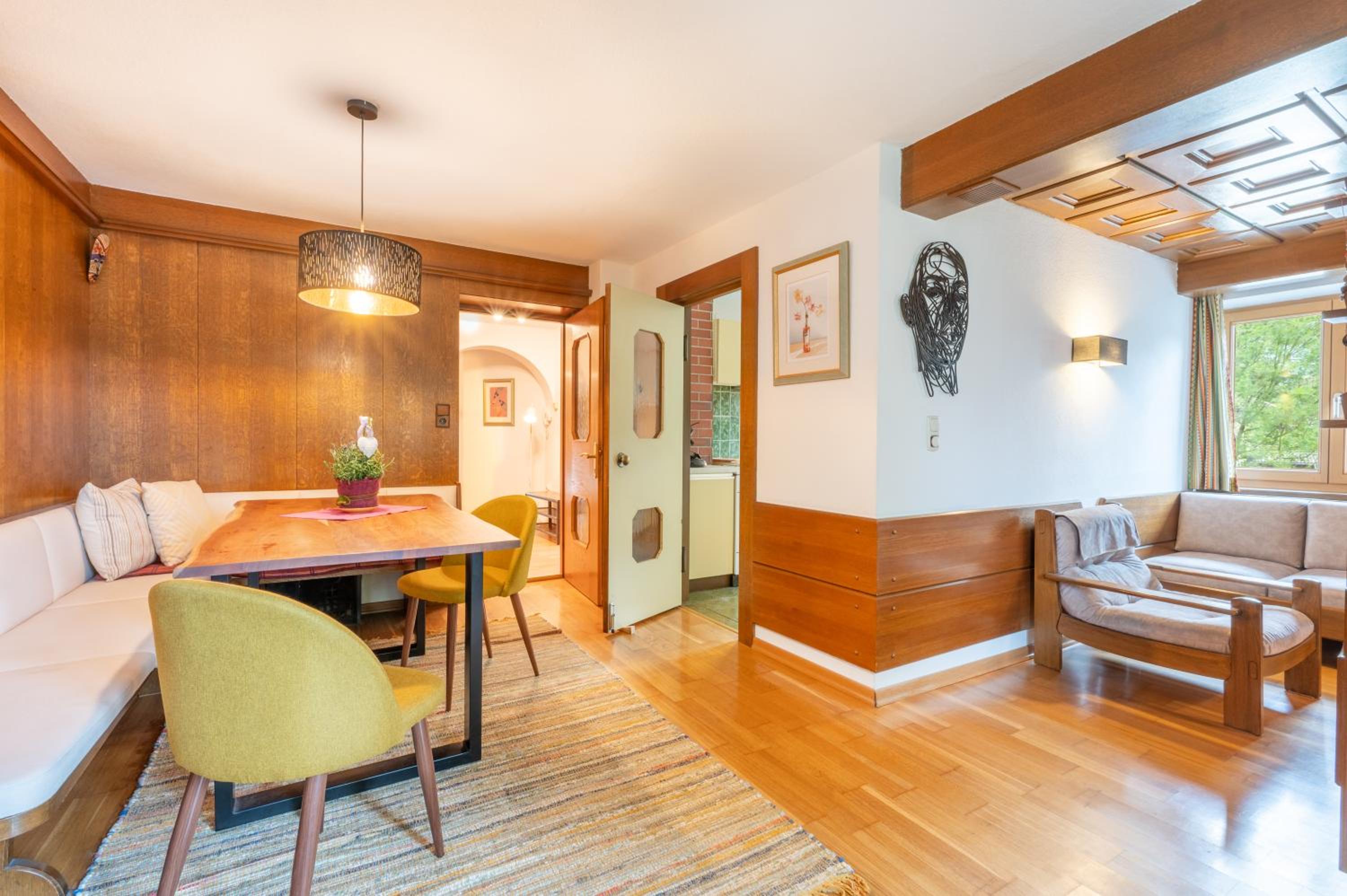 Three-Bedroom Apartment with Mountain View