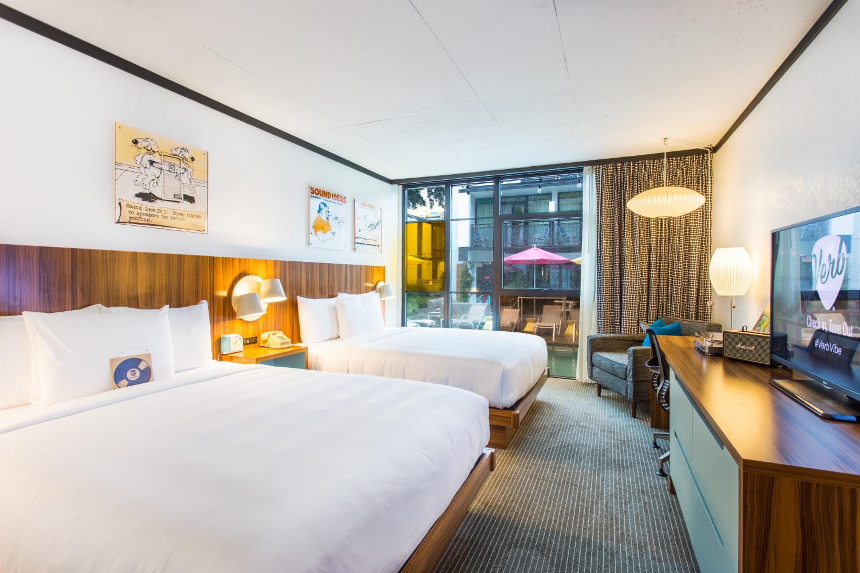 Queen Room with Two Queen Beds and Pool View