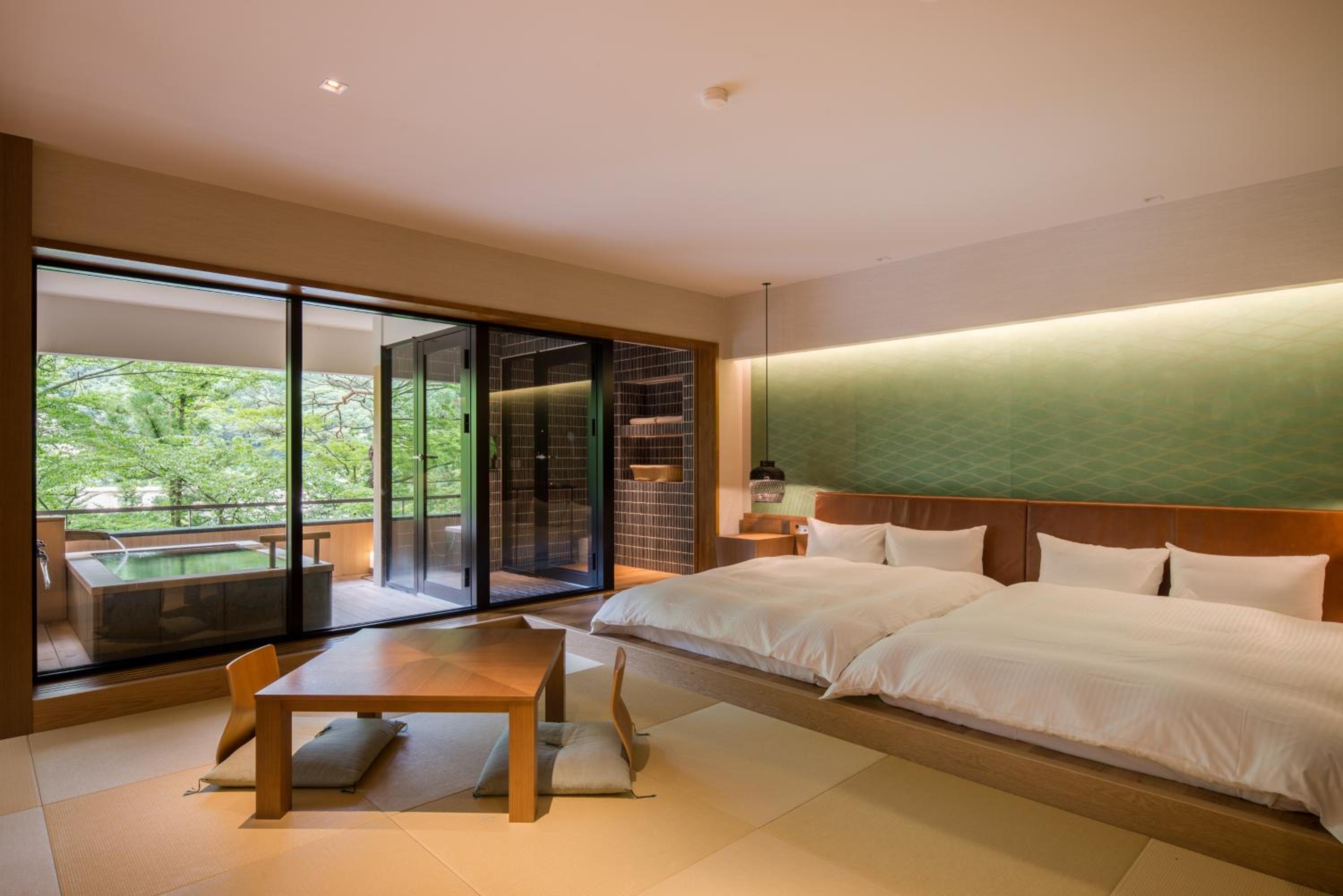 Room with Tatami Area and Open-Air Bath photo 1