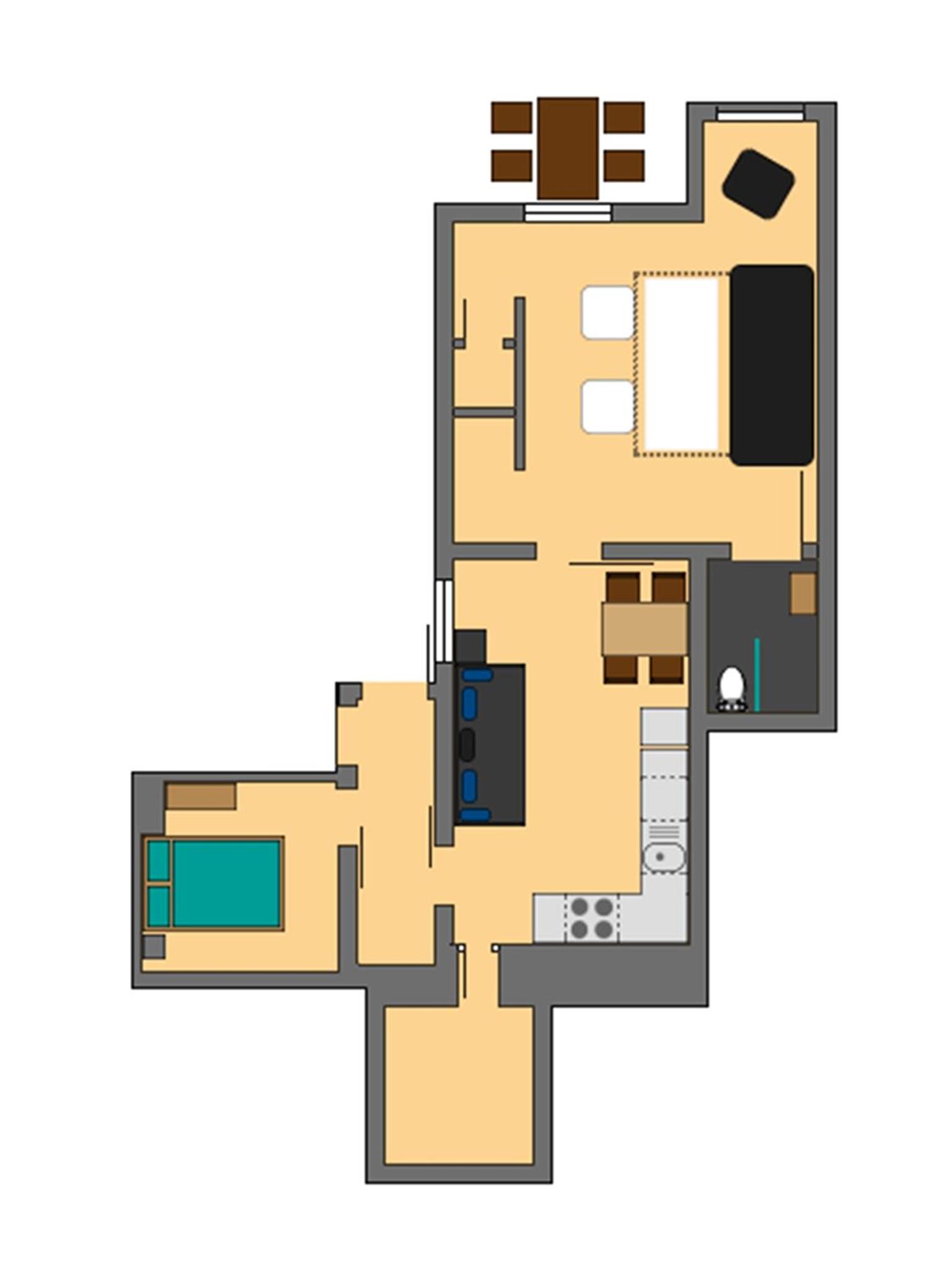 One-Bedroom Apartment - Photo 4
