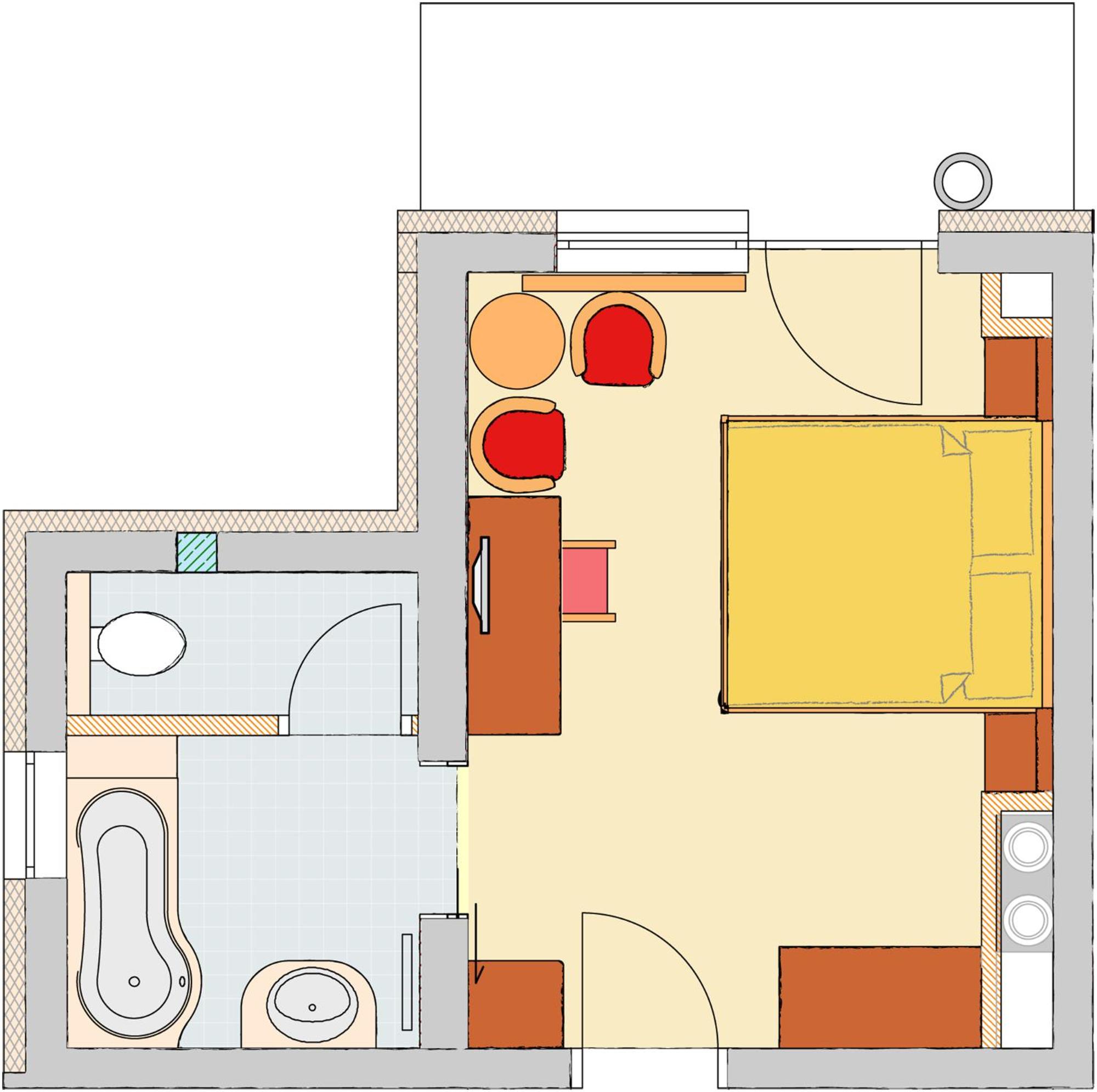 Double Room with Balcony photo 2