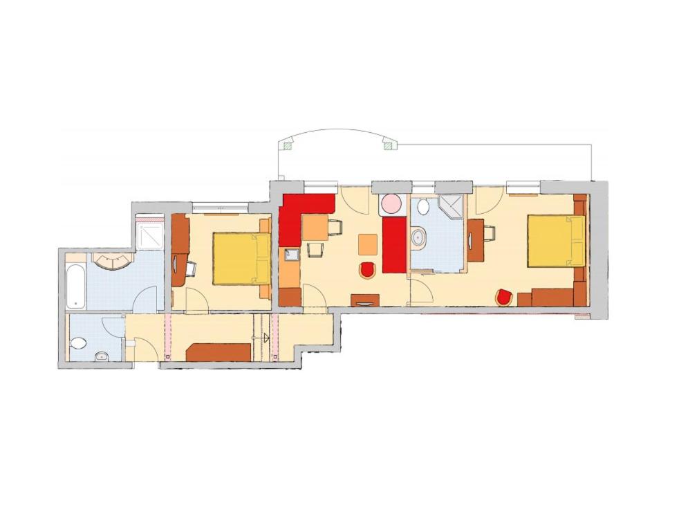 Superior Family Suite with Two Bathrooms photo 3