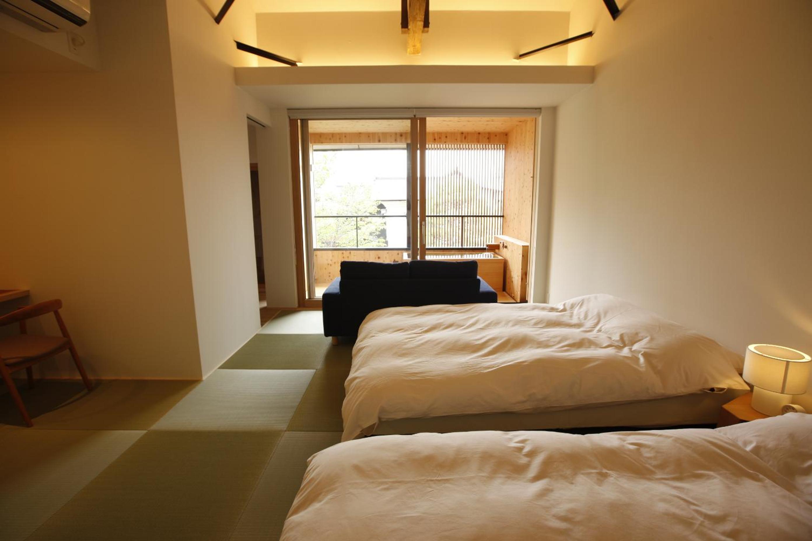 Superior Twin Room with Garden View and Open-Air Bath - Second Floor photo 3