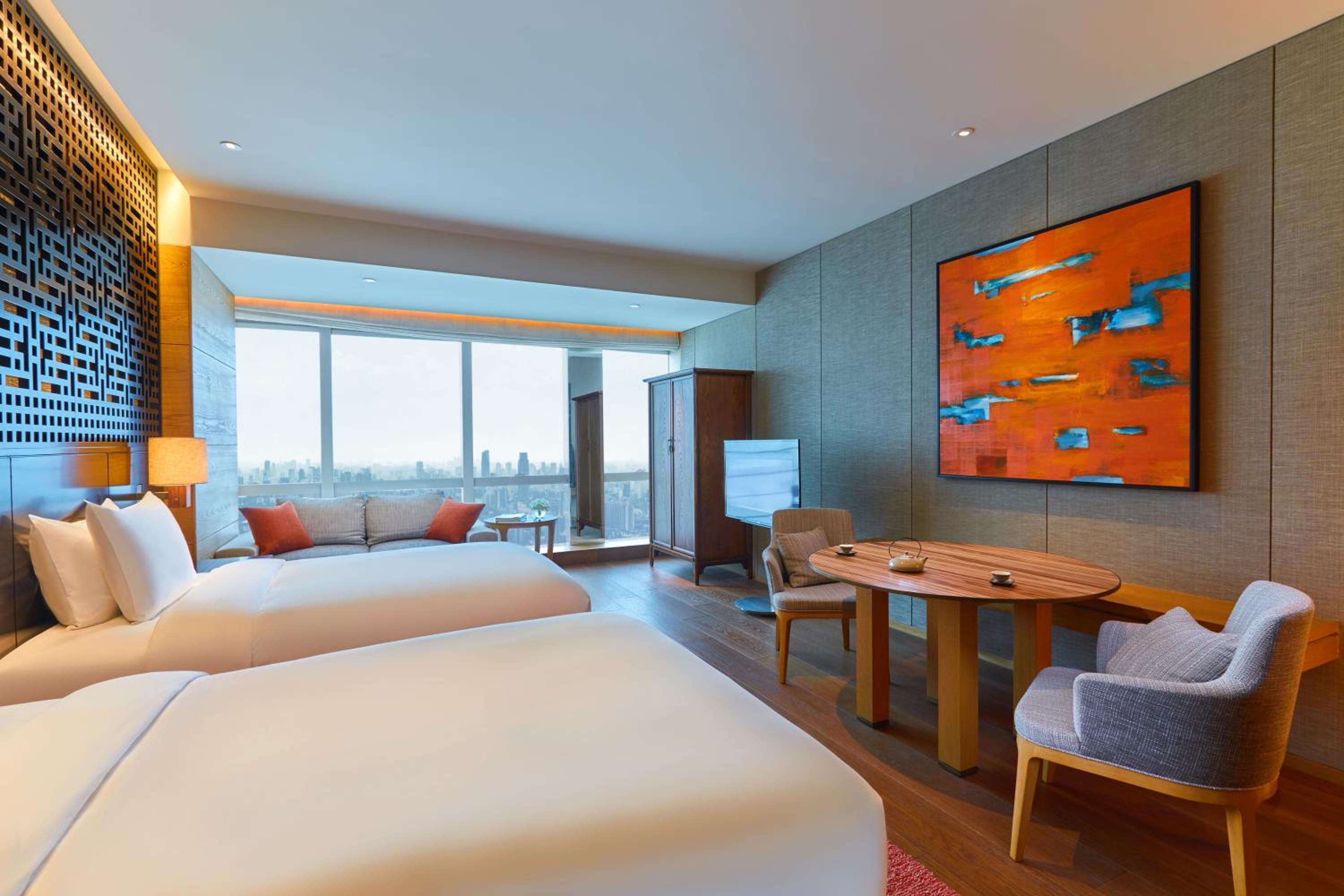 2 Twin Beds, Pearl River View