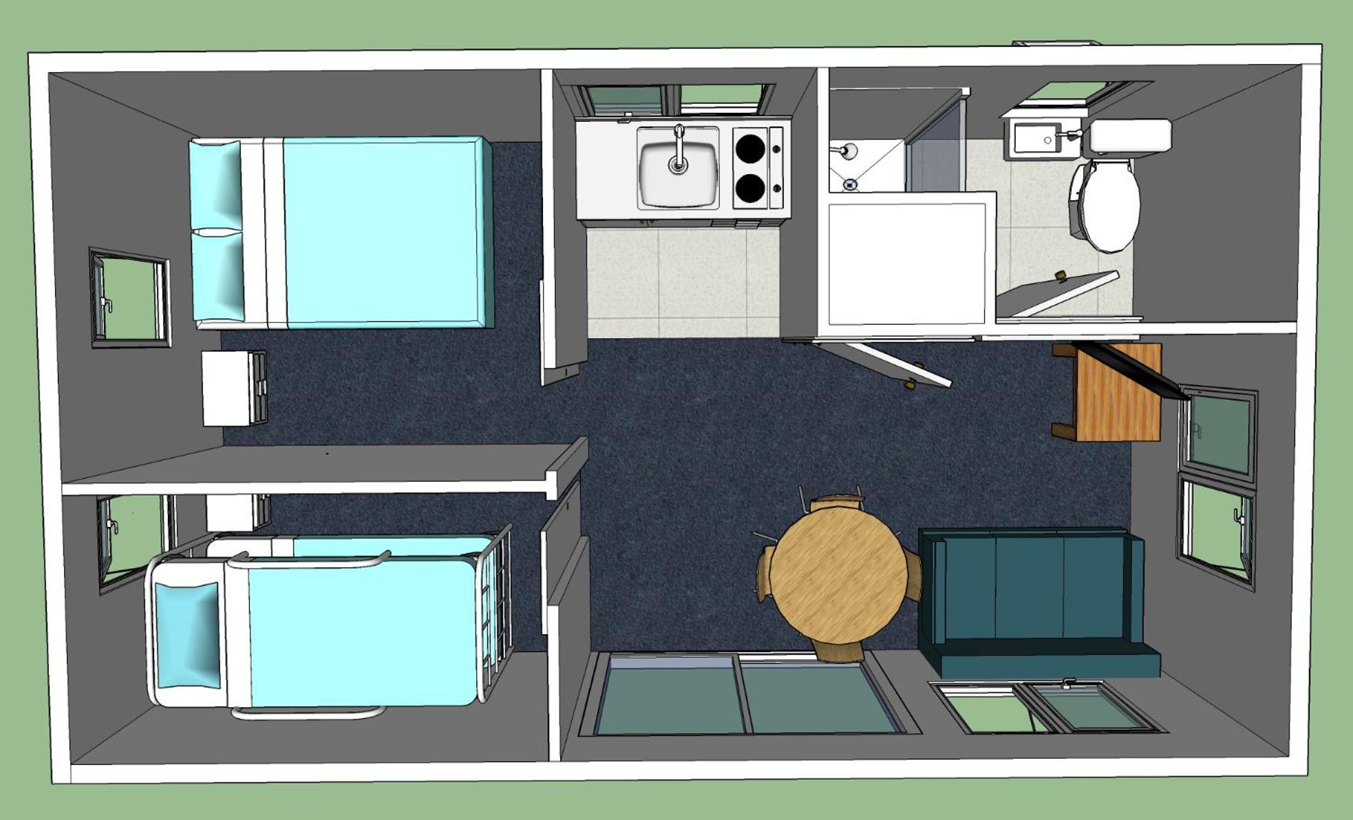 Double or Twin Room with Private Bathroom photo 3