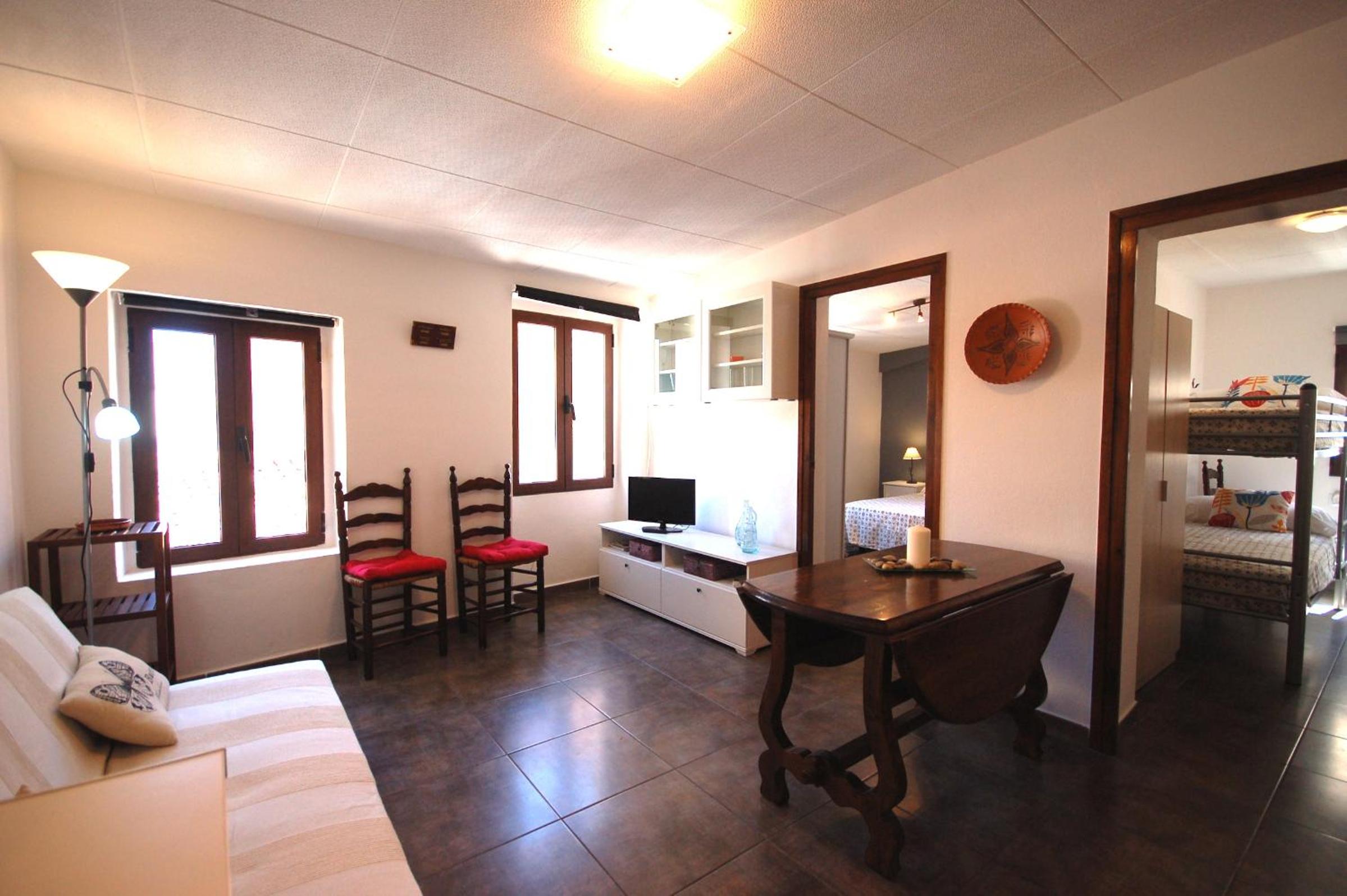 Apartamento de dos habitaciones