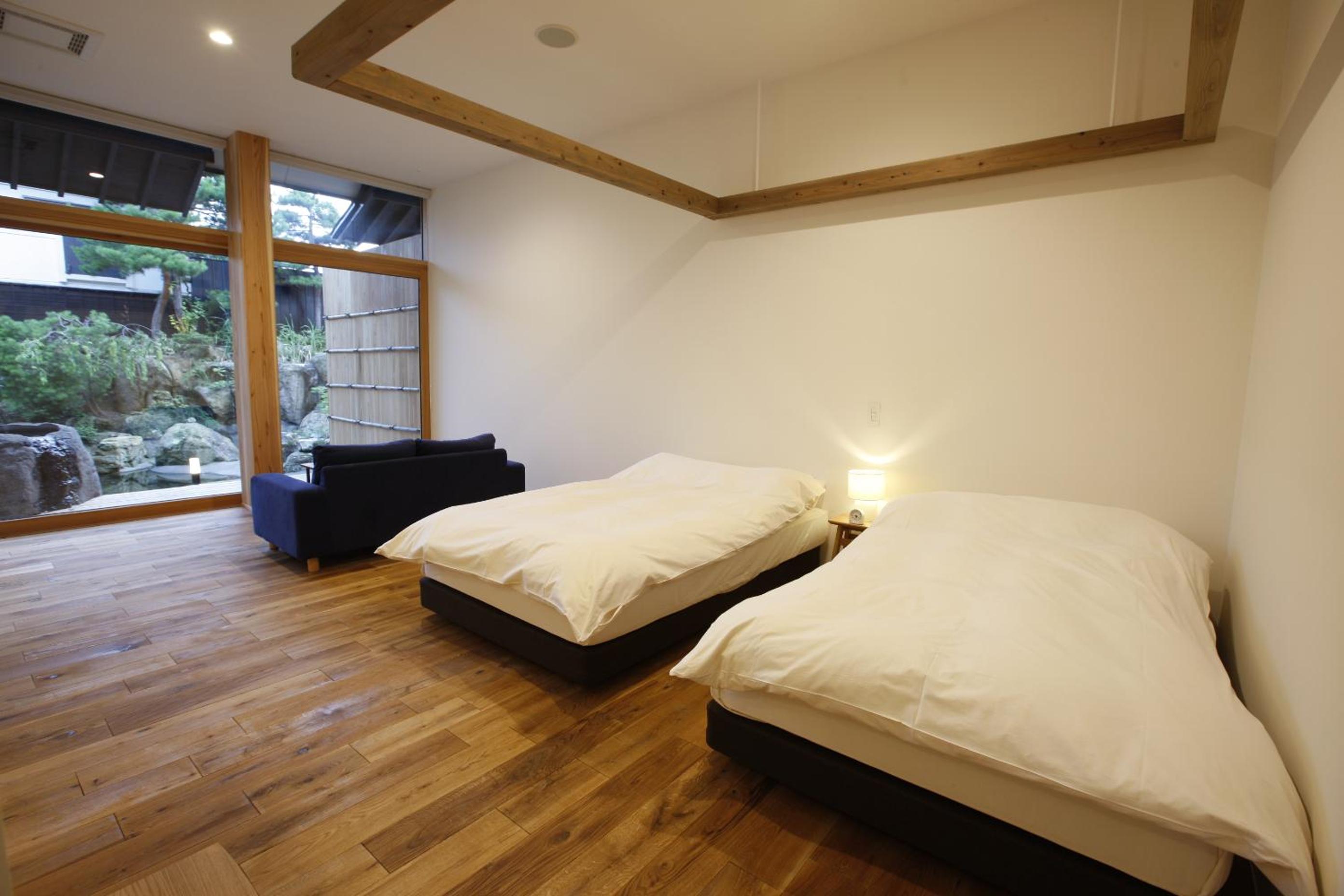 Triple Room with Garden View and Open-Air Bath - First Floor